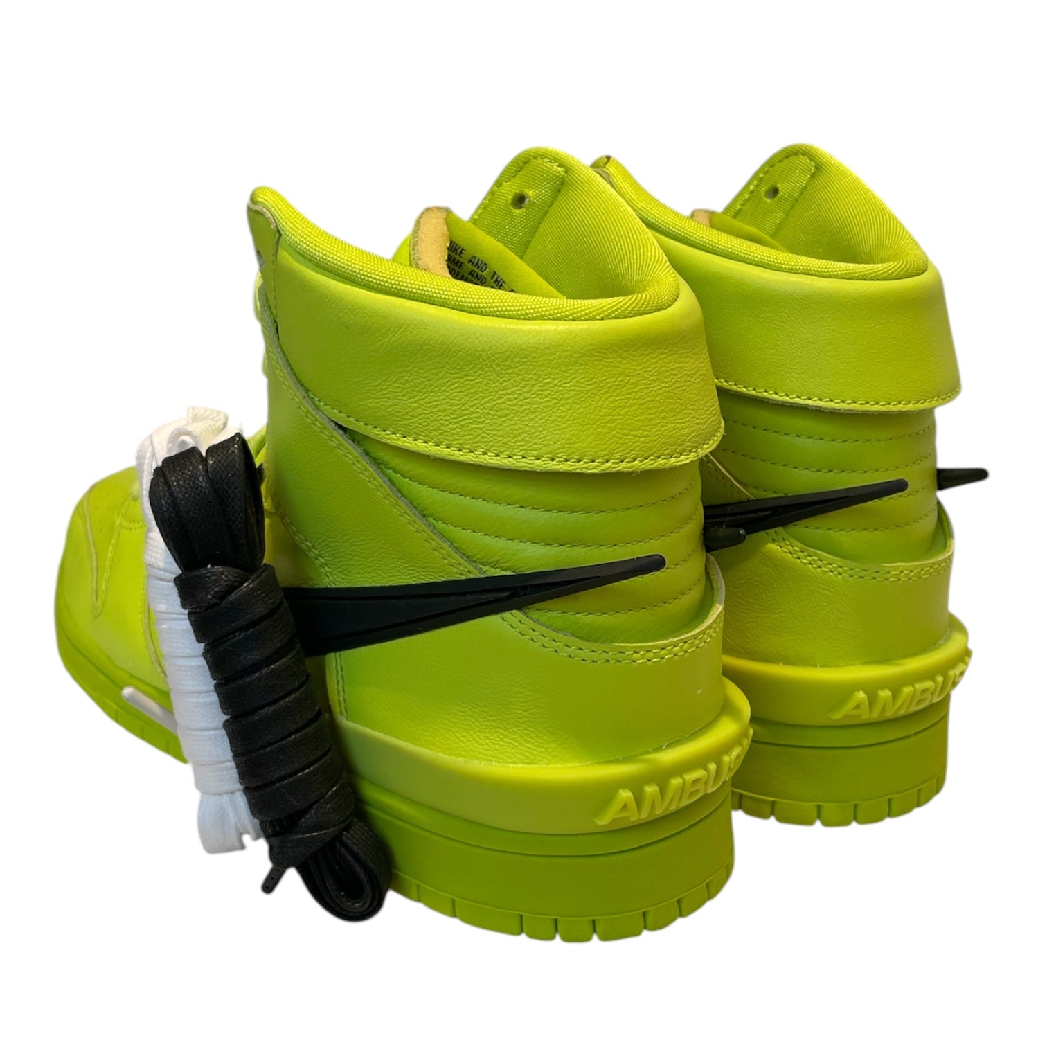 NIKE/Hi-Sneakers/US 10/Leather/GRN/AMBUSH NEON GREEN view 2