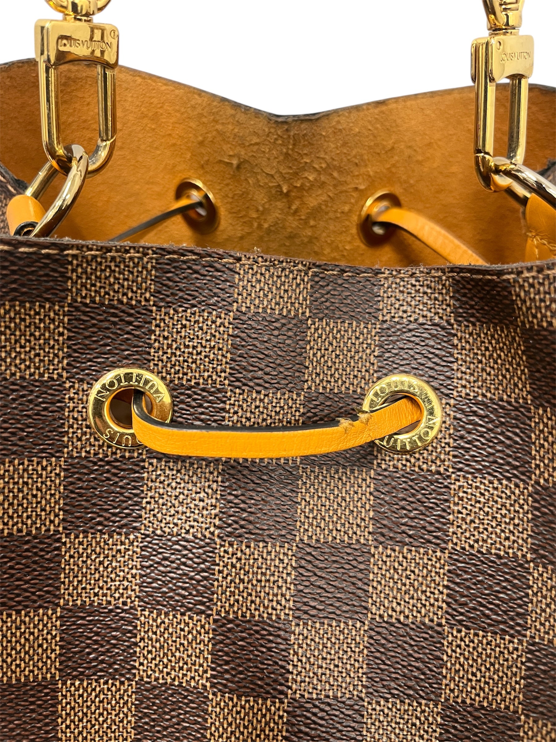 LOUIS VUITTON/Cross Body Bag/S/Monogram/Leather/BRW/SAFRAN YELLOW LEATHER BAG view 5