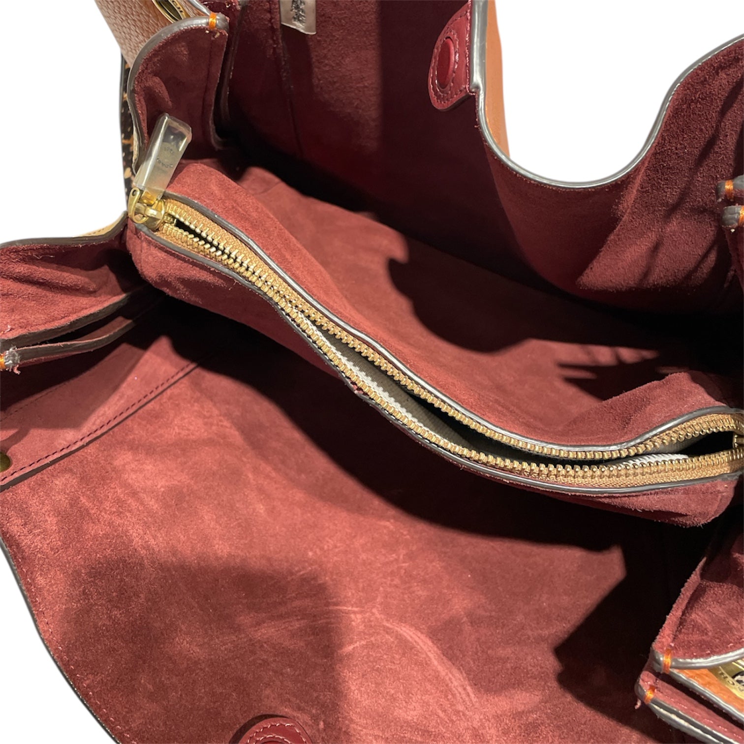 COACH/Hand Bag/Leather/ORN/SNAKESKIN SIDES view 4