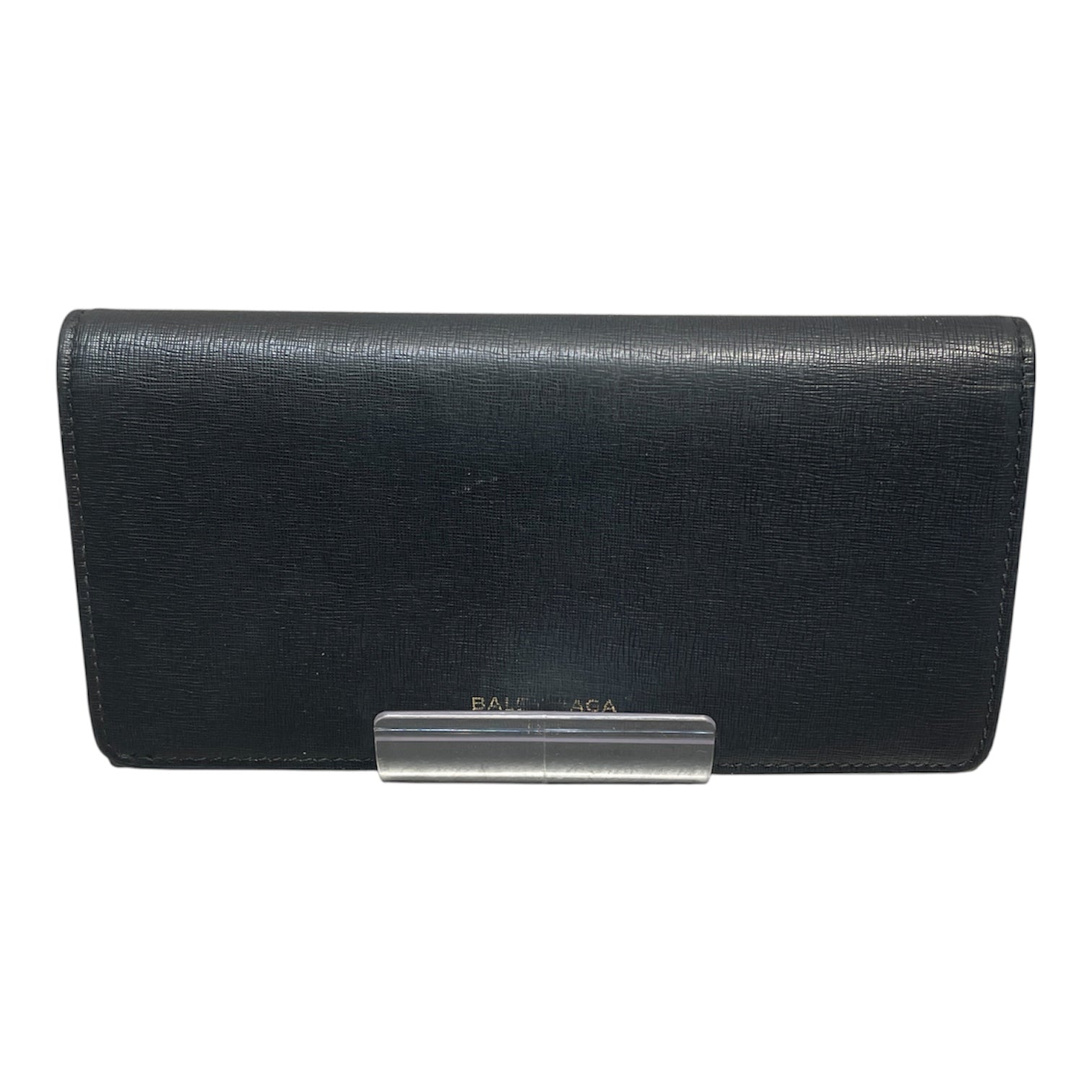 BALENCIAGA/Long Wallet/Leather/BLK/L's/CONTINENTAL ZIP WALLET view 1