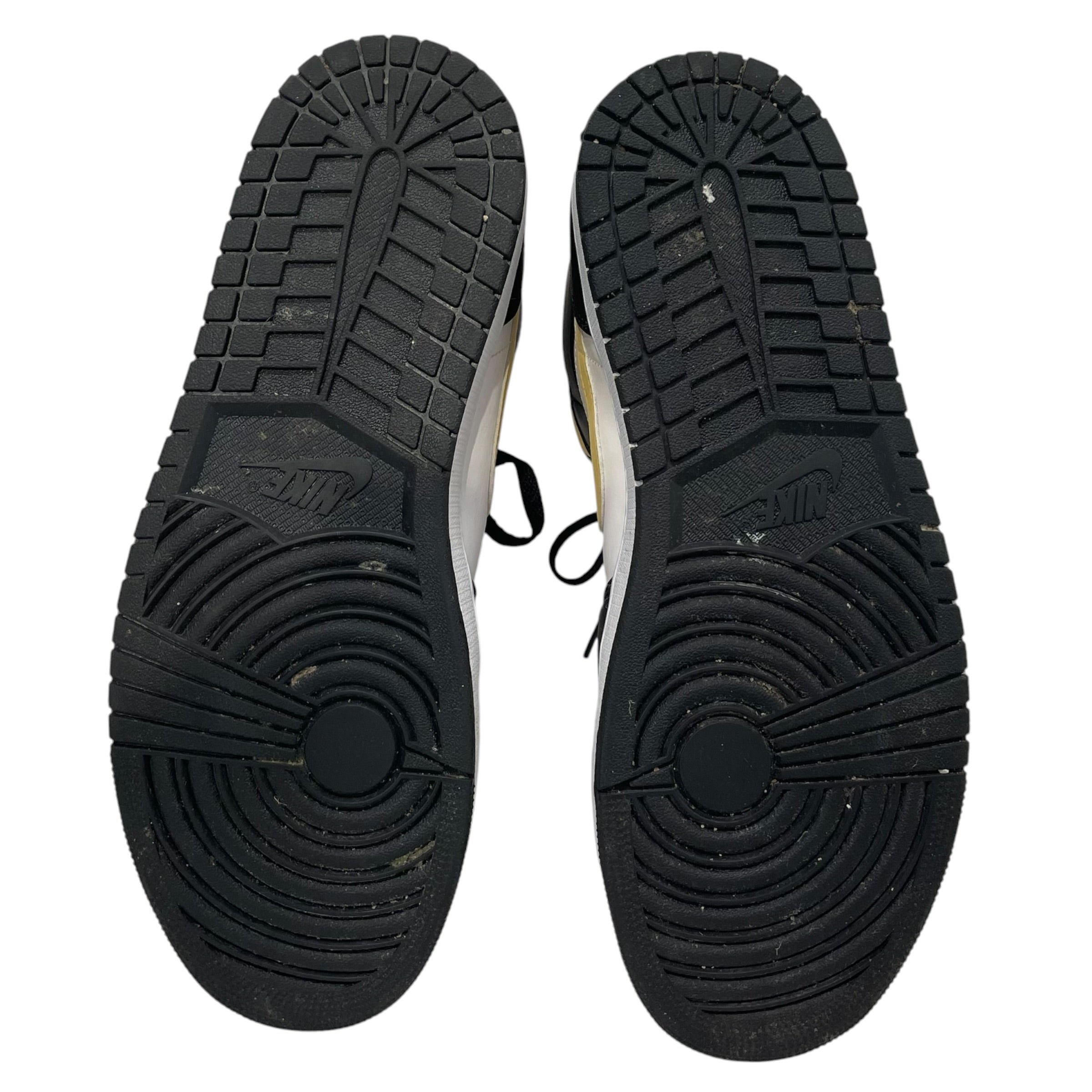 NIKE/Low-Sneakers/US 12/Leather/GLD/AIR JORDAN 1 MID view 6