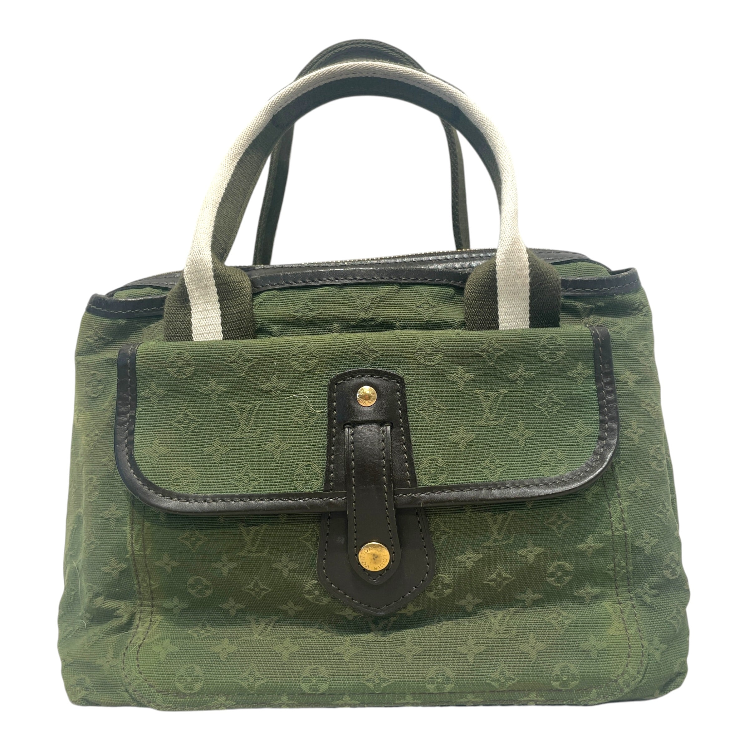 LOUIS VUITTON/Hand Bag/Monogram/Cotton/GRN/Mini Lin Mary Kate view 1