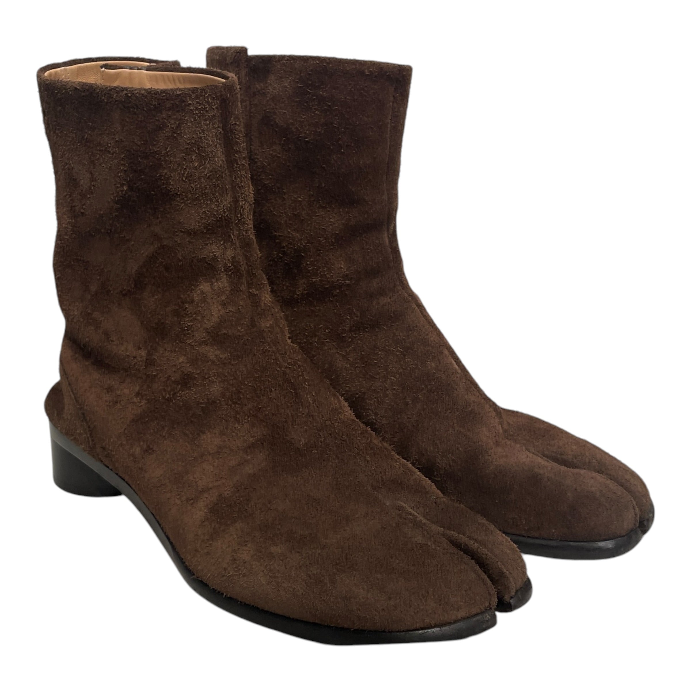 Maison Margiela/Boots/EU 43/Suede/BRW/3CM HEEL view 1