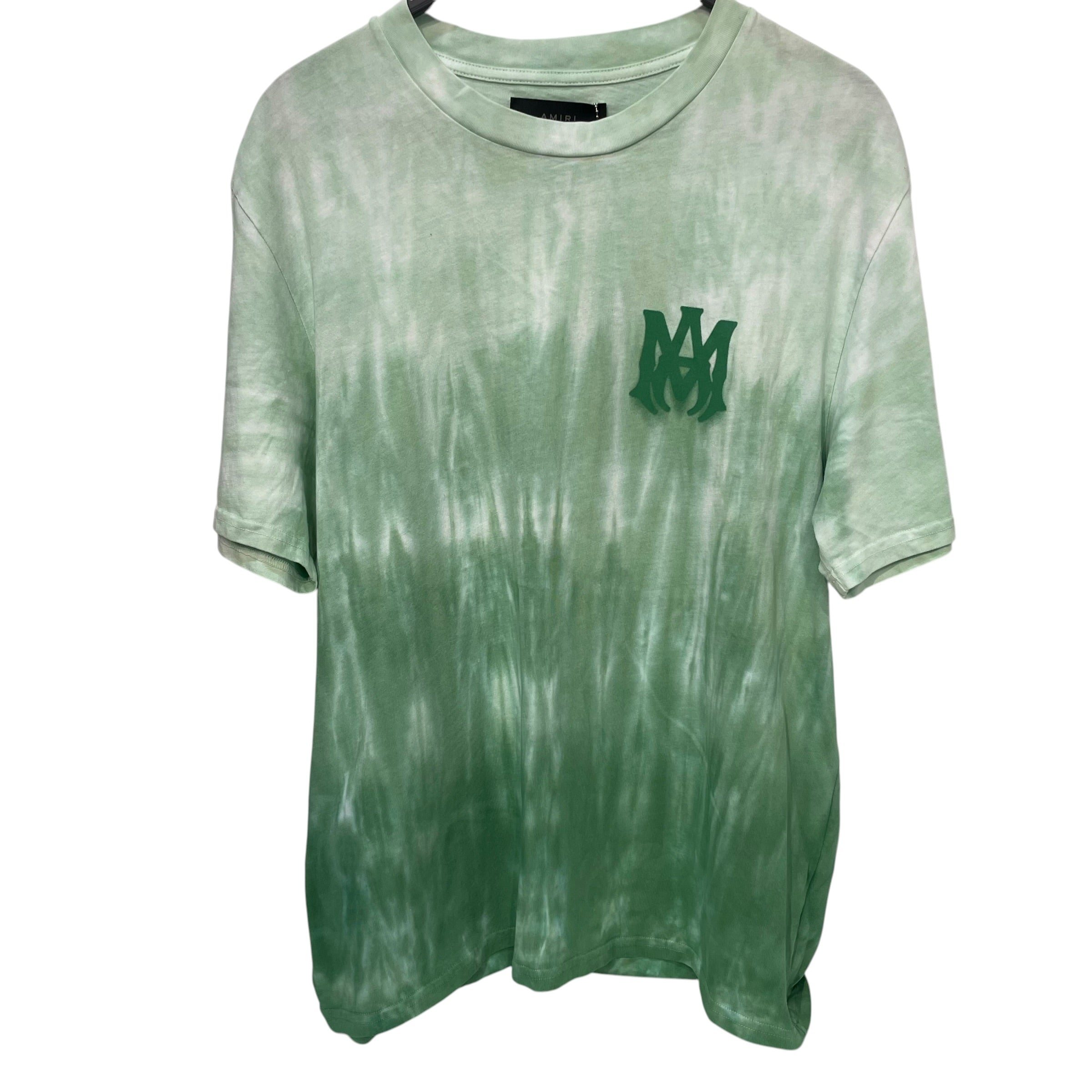 AMIRI/T-Shirt/XL/Cotton/GRN/dip dye green view 1