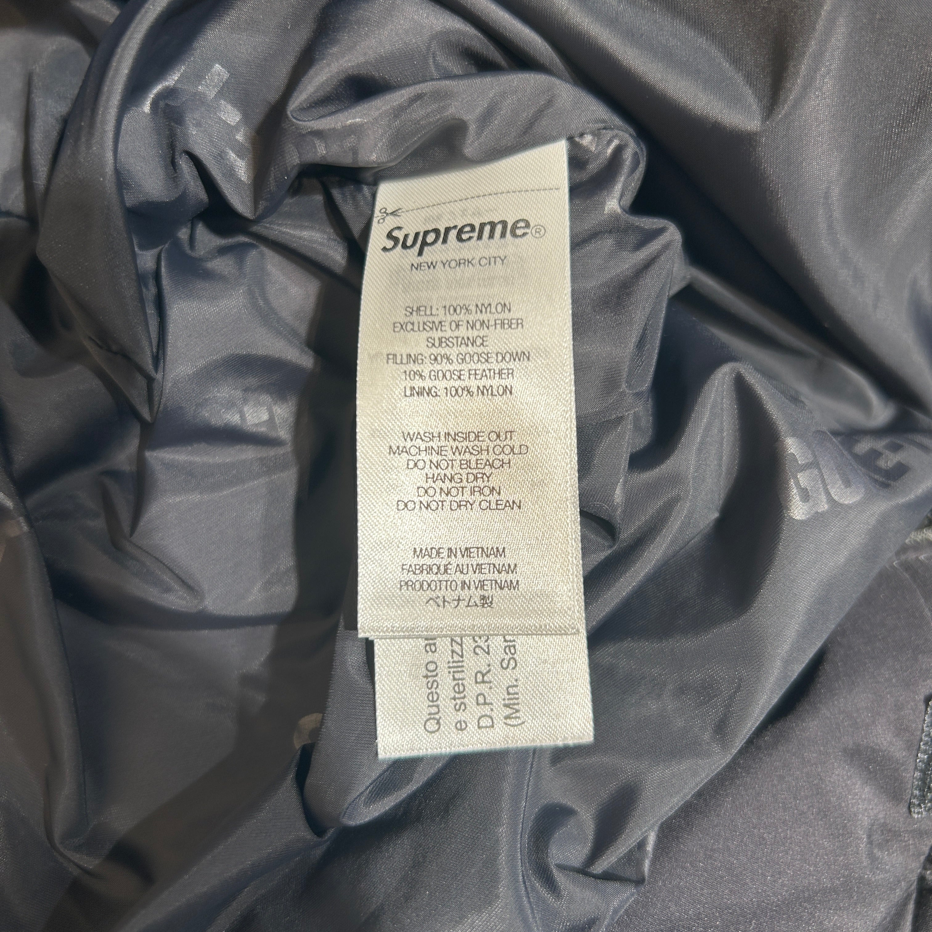 Supreme/Puffer Jkt/L/Nylon/BLK/ view 4
