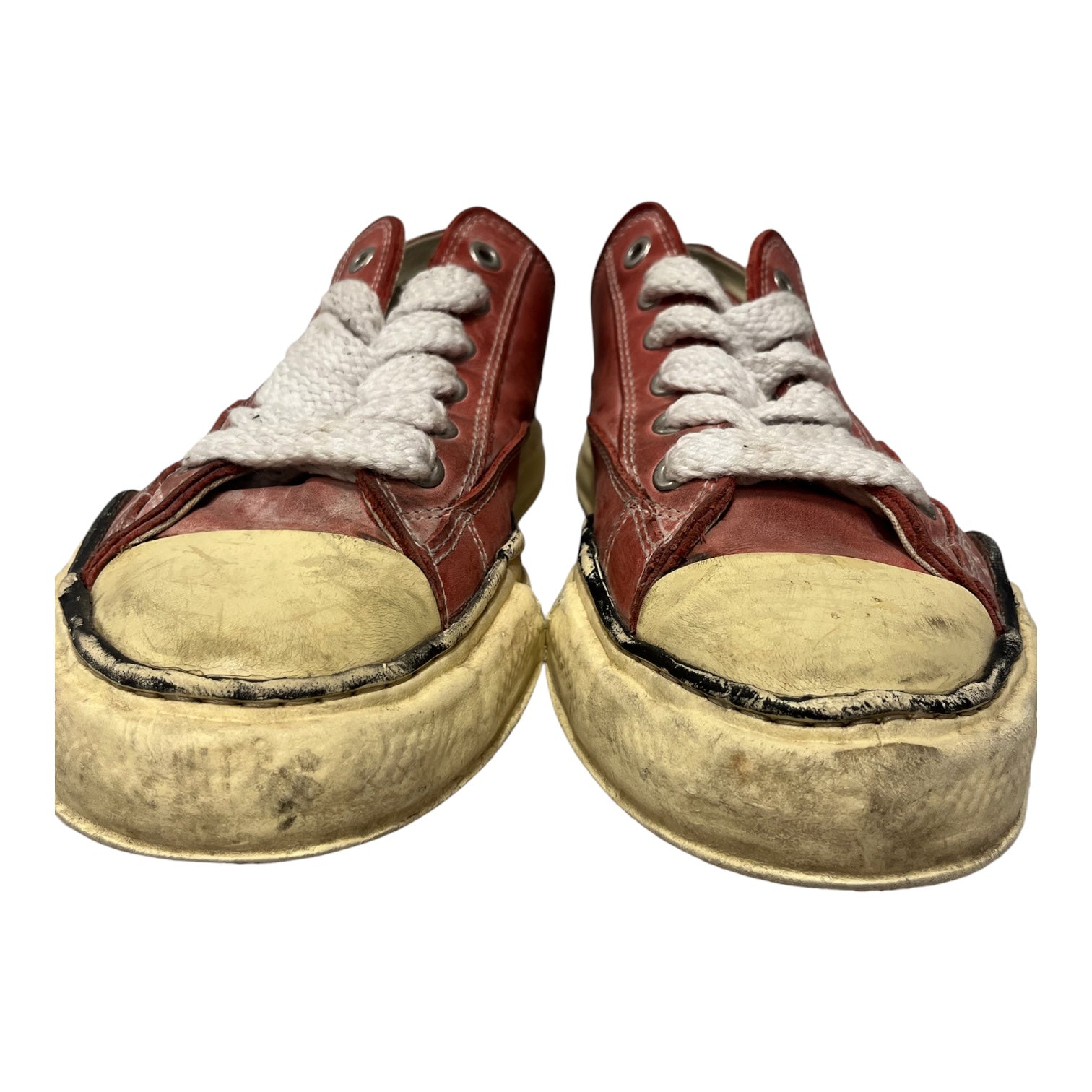 MIHARA YASUHIRO/Low-Sneakers/US 10/RED/faded view 1