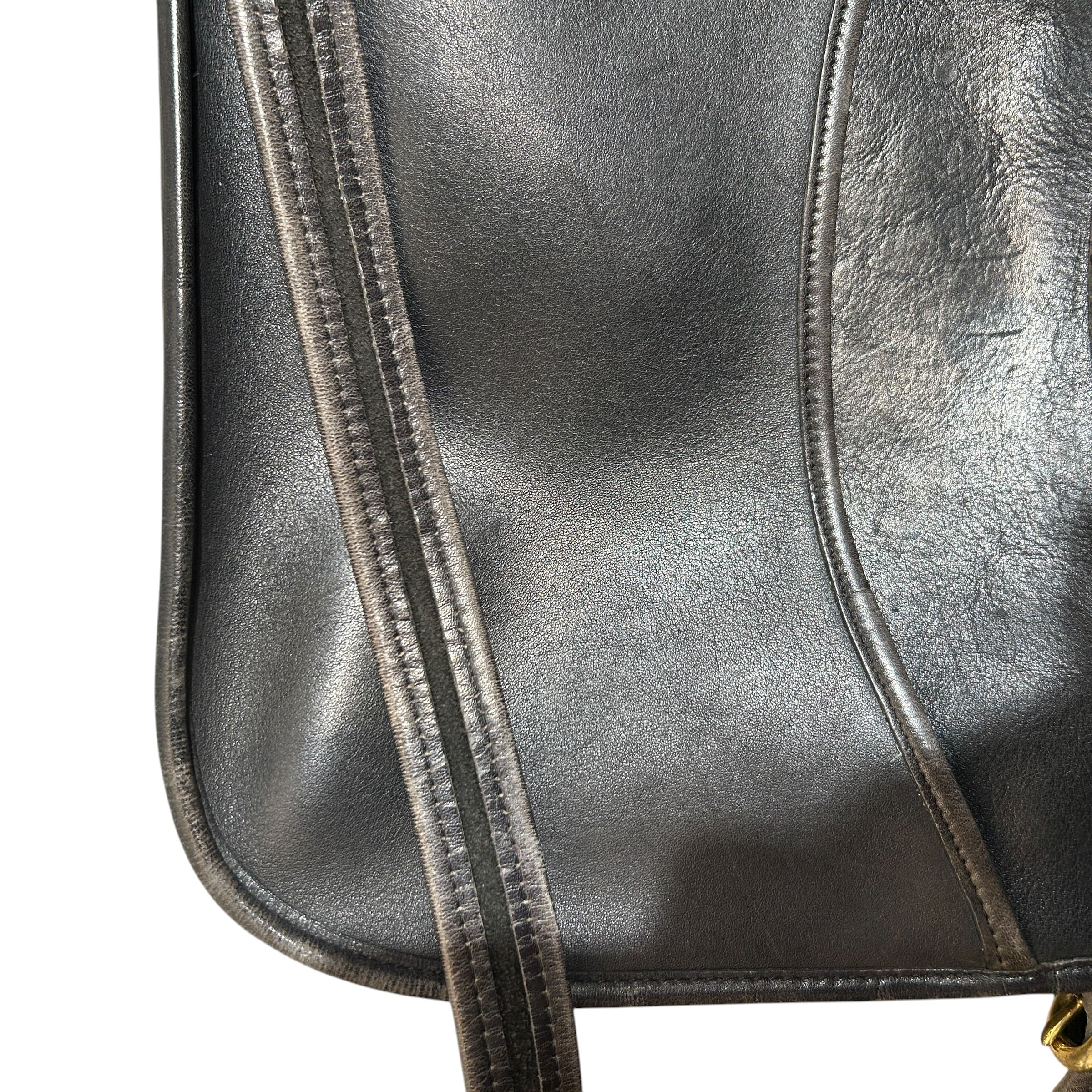 COACH/Hand Bag/Leather/BLK/VTG CLASSIC HOBO view 12