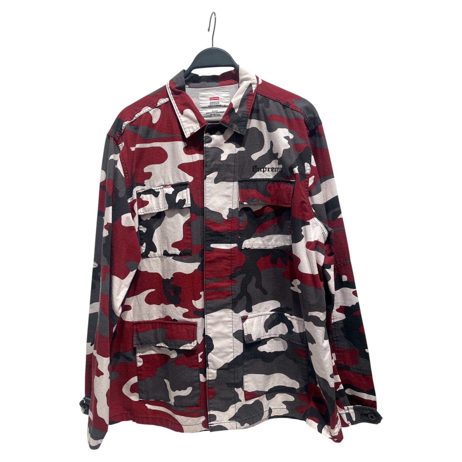 Supreme/Jacket/L/RED/Camouflage/HELLRAISER view 1