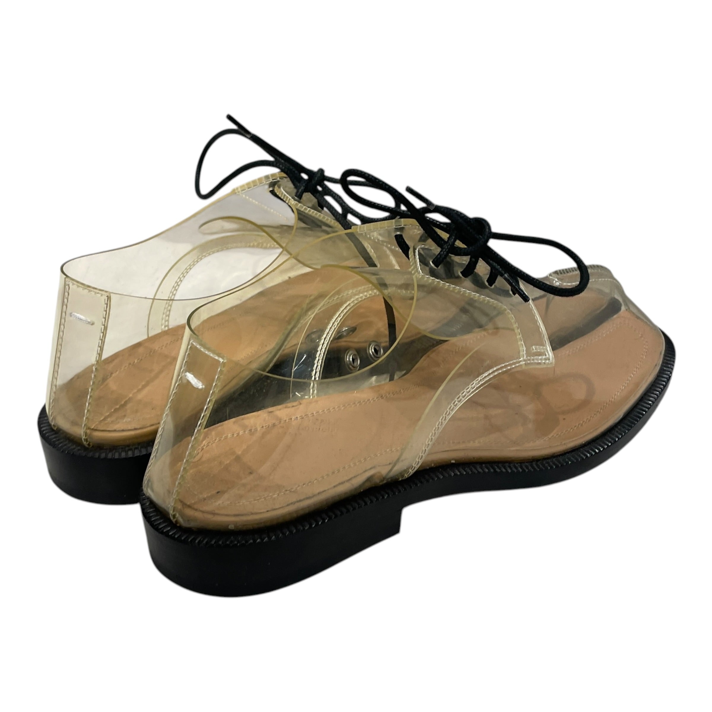 Maison Margiela/Flat Shoes/EU 35/Acrylic/CLR/CLEAR TABI SHOE view 2