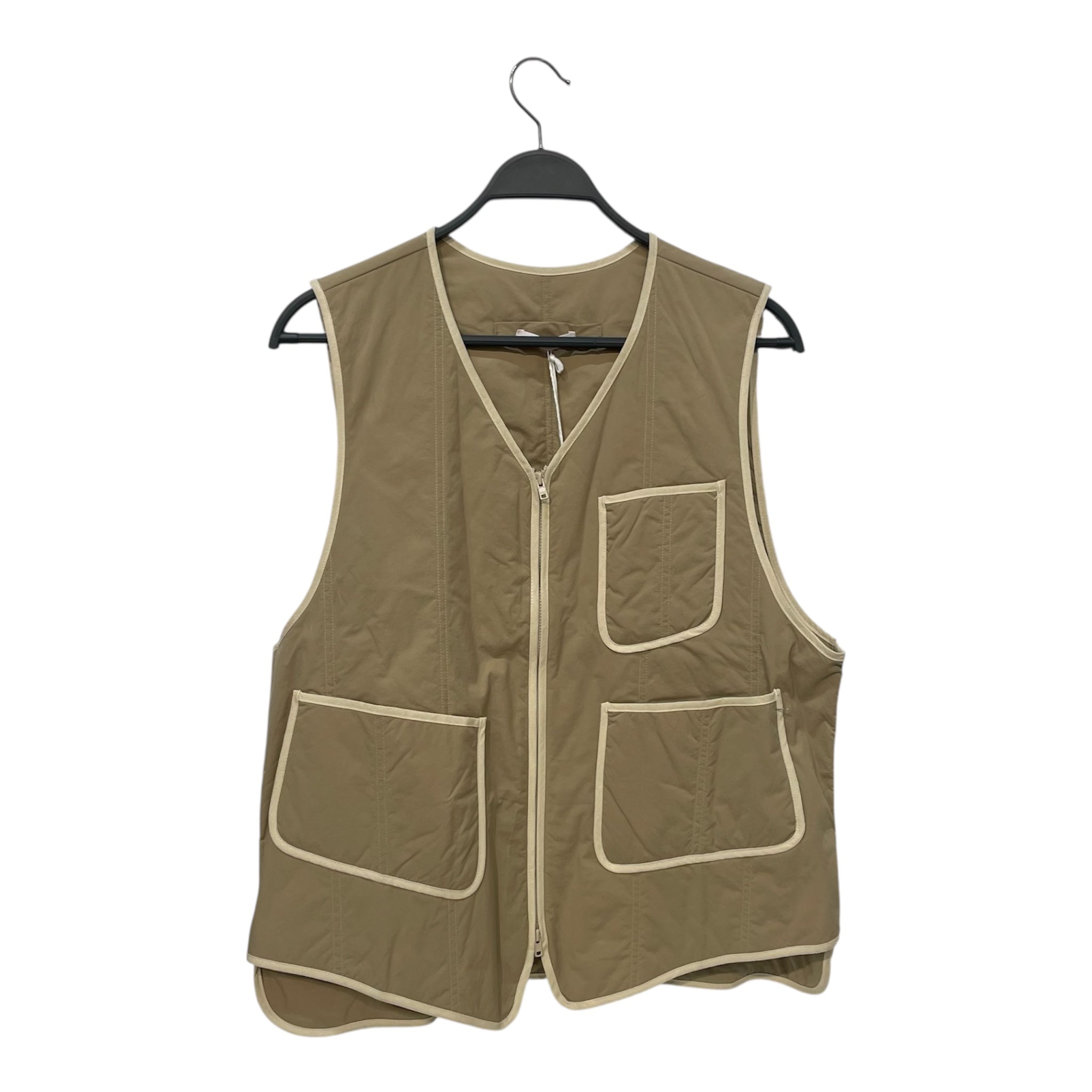 s.k. manor hill/Vest/L/Nylon/BEG/QUILITED REC VEST view 1