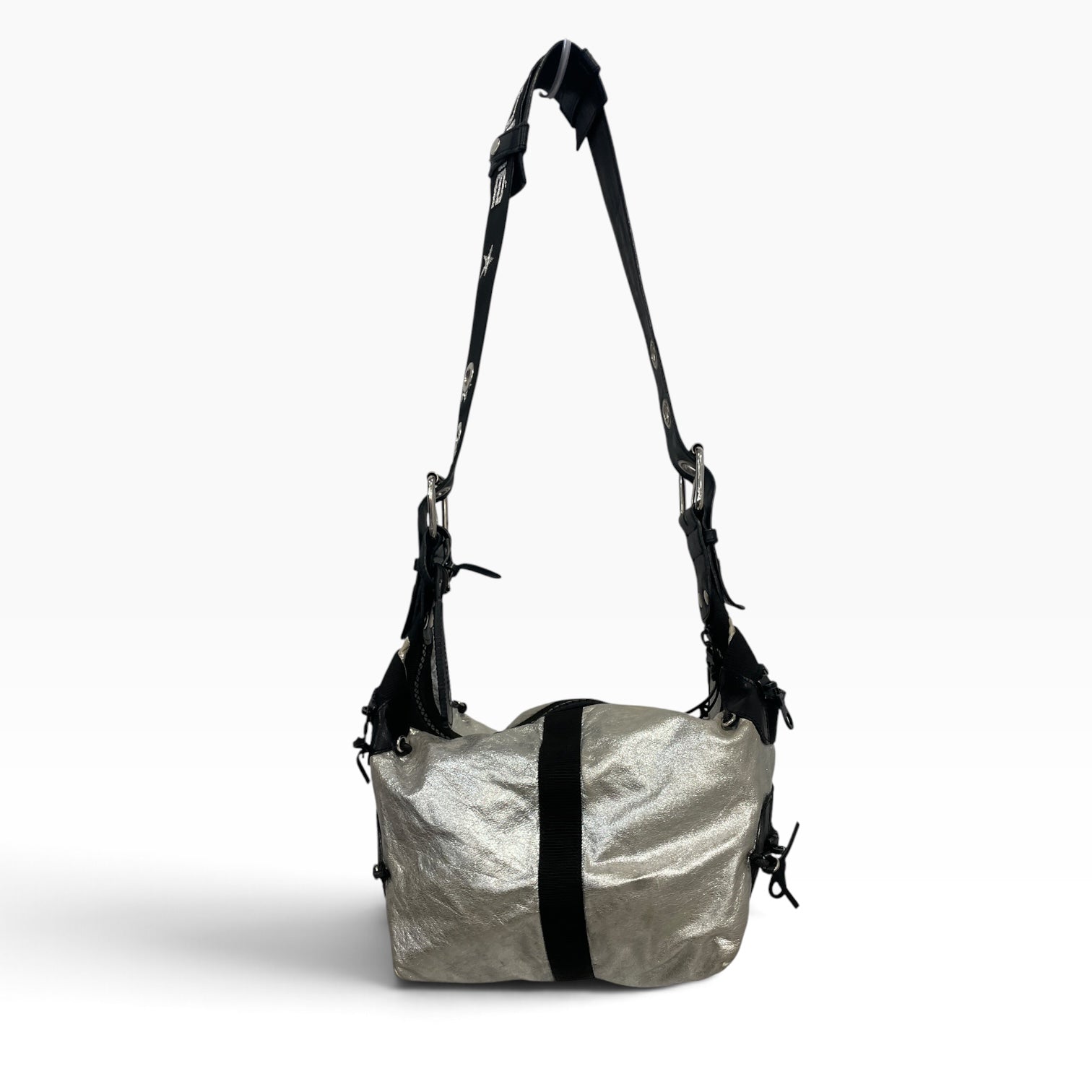 Chloe/Bag/Polyester/SLV/2004 silver camera bag view 3