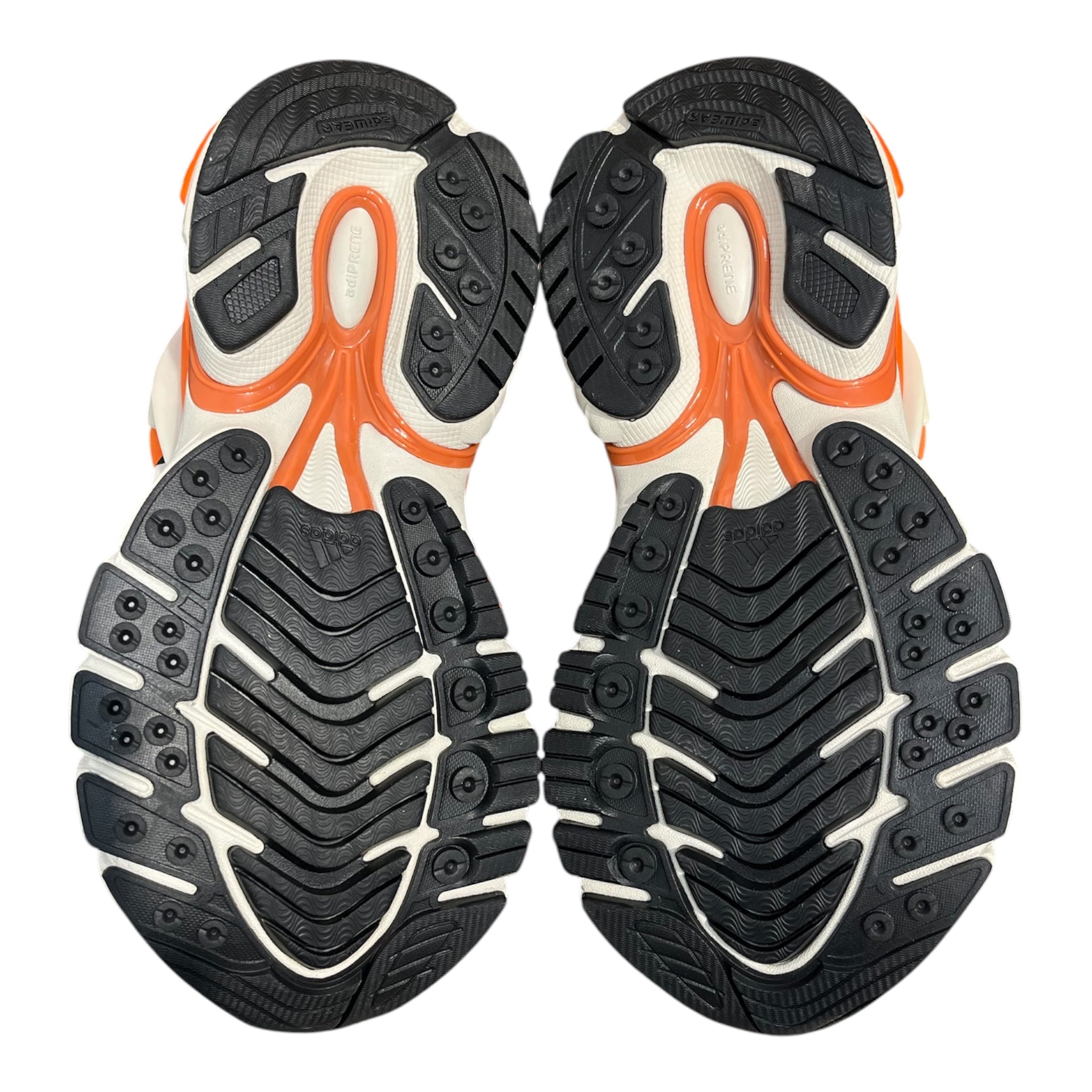 adidas/Low-Sneakers/US 9/WHT/JELLYFISH ORANGE ACC view 7
