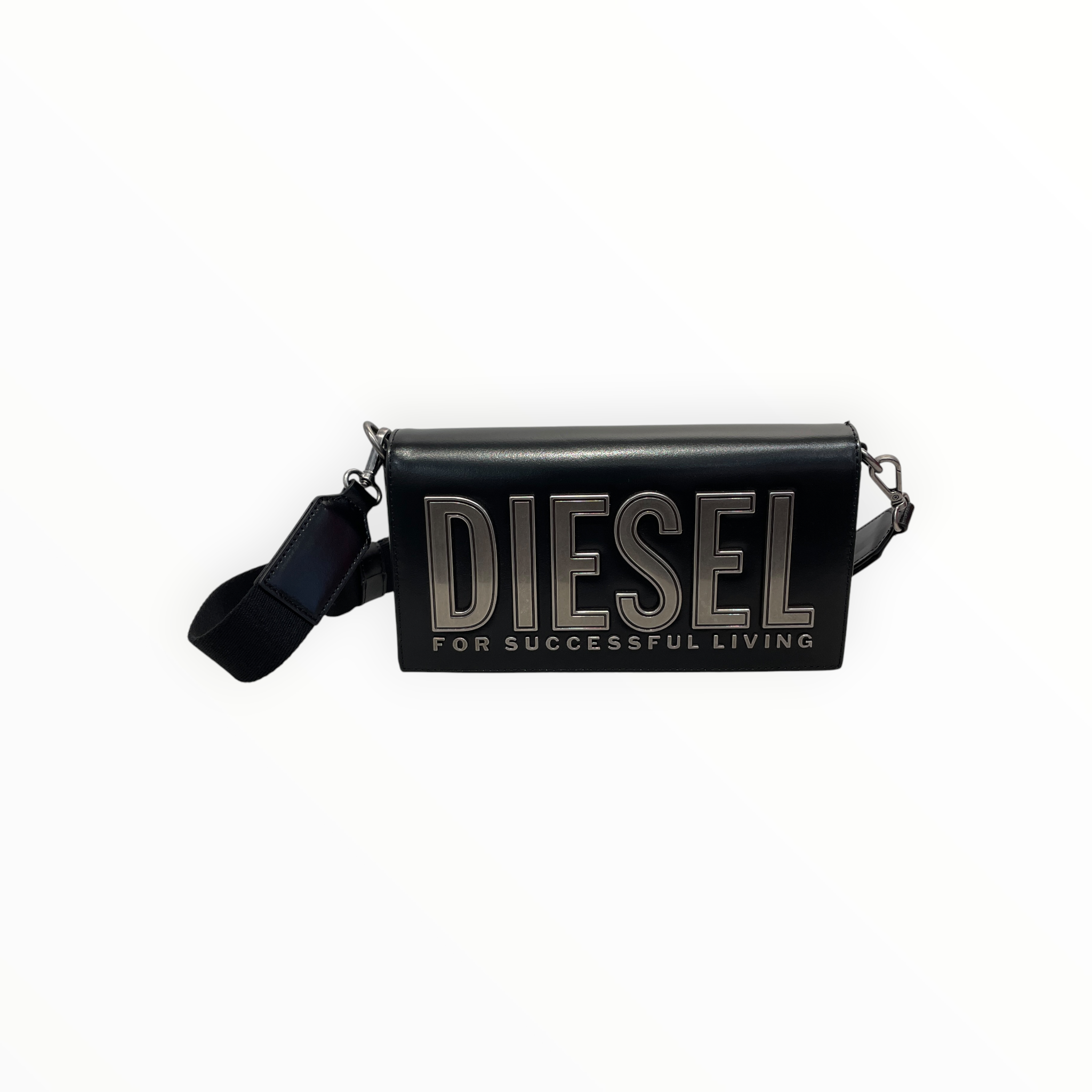 DIESEL/Bag/Leather/BLK/Biscotto view 3