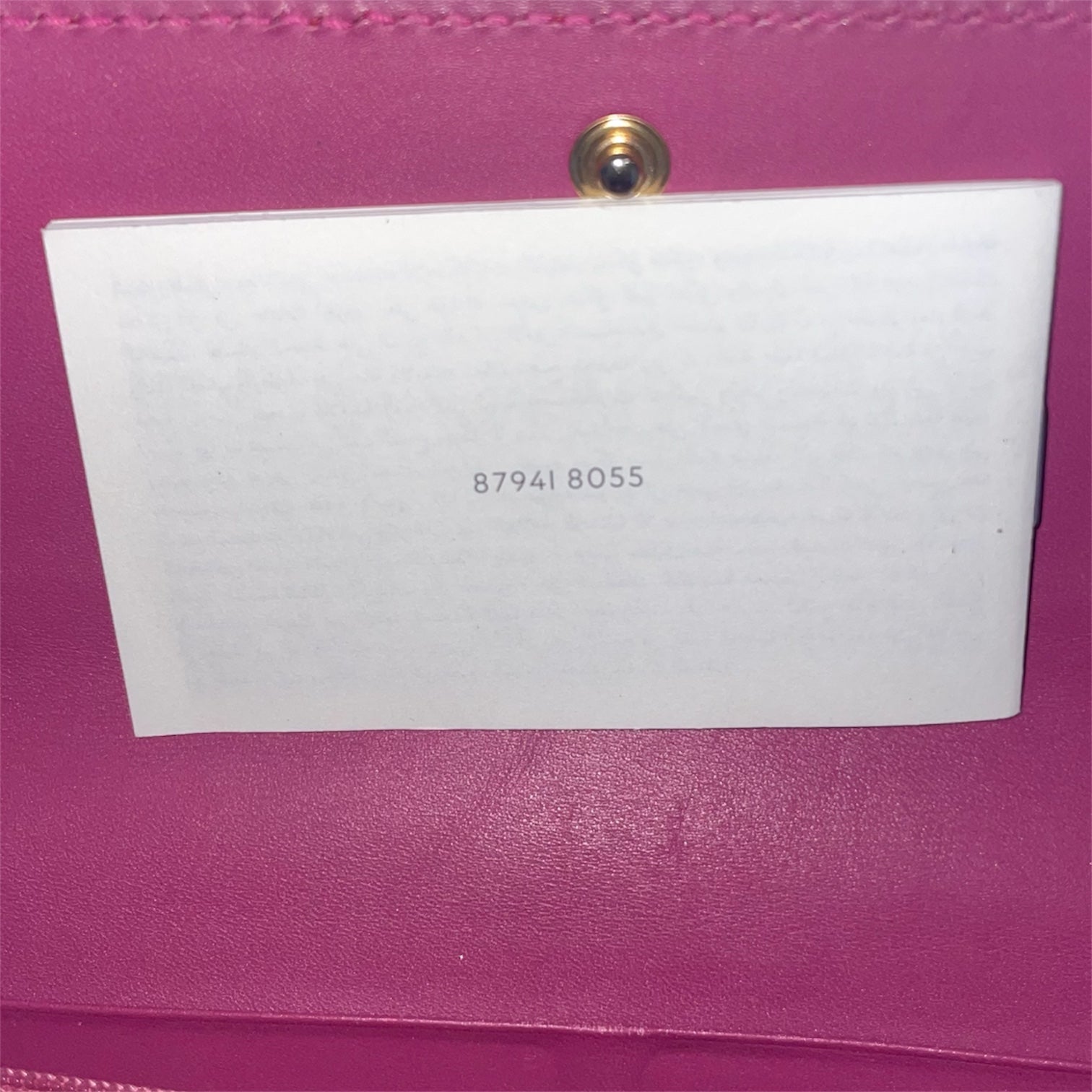 GUCCI/Bifold Wallet/Leather/RED/GUCCI RED/W PINK ENTERIOR view 5