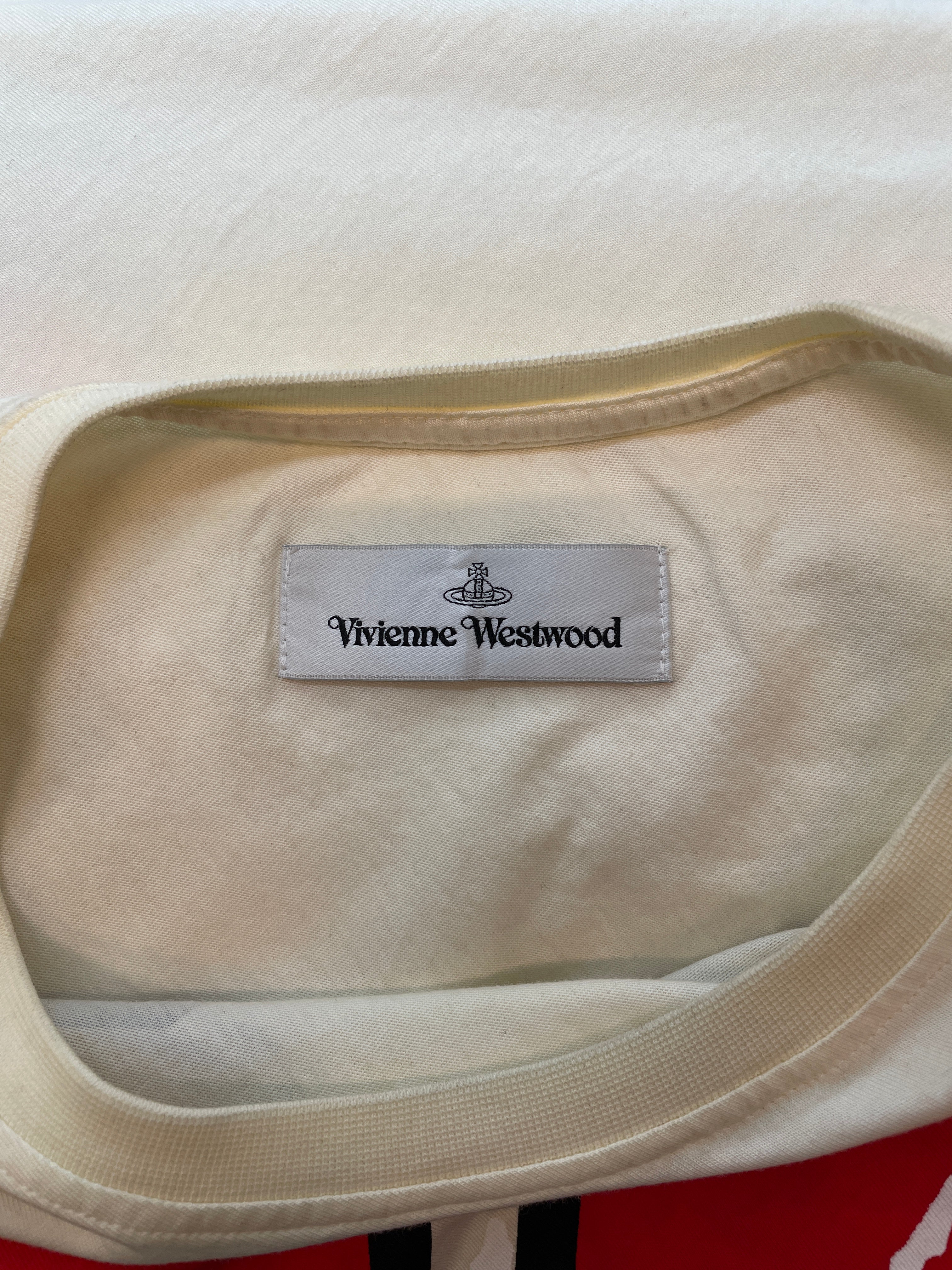 Vivienne Westwood/T-Shirt/S/Cotton/CRM/96 SWITCHBOX TEE view 4