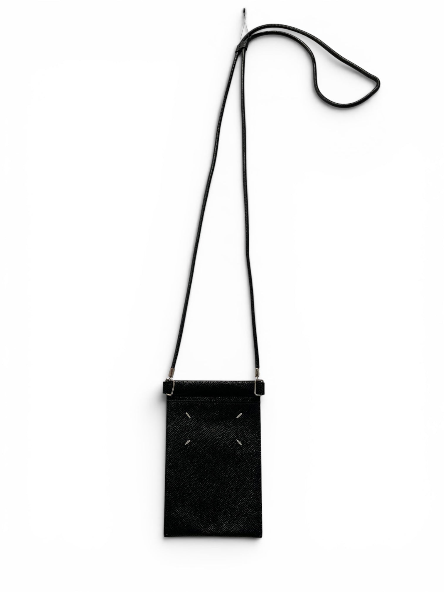 Maison Margiela/Pouch/Leather/BLK/4 Stitch Phone holder view 2