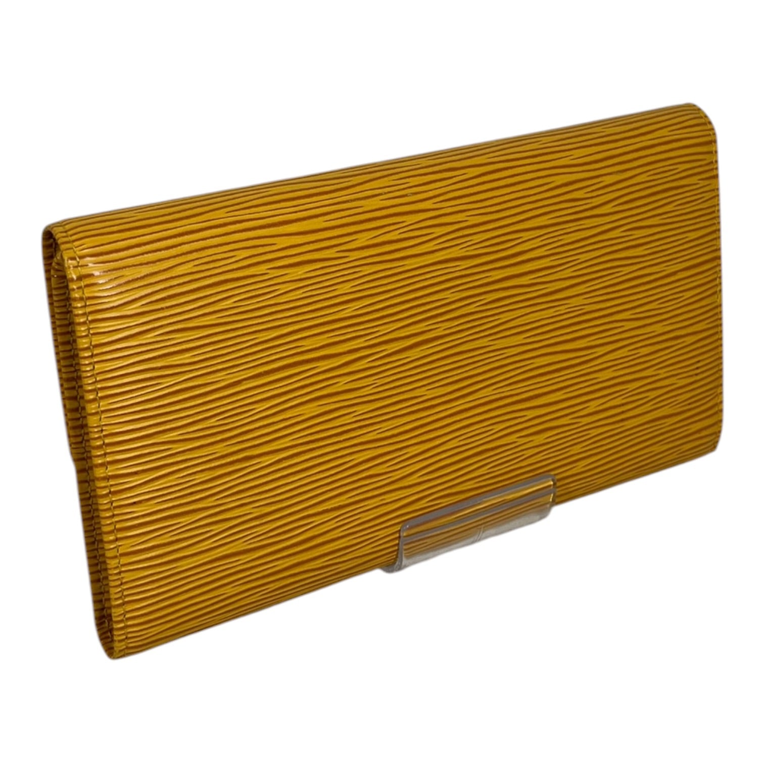 LOUIS VUITTON/Long Wallet/Leather/YEL/L's/Epi view 2