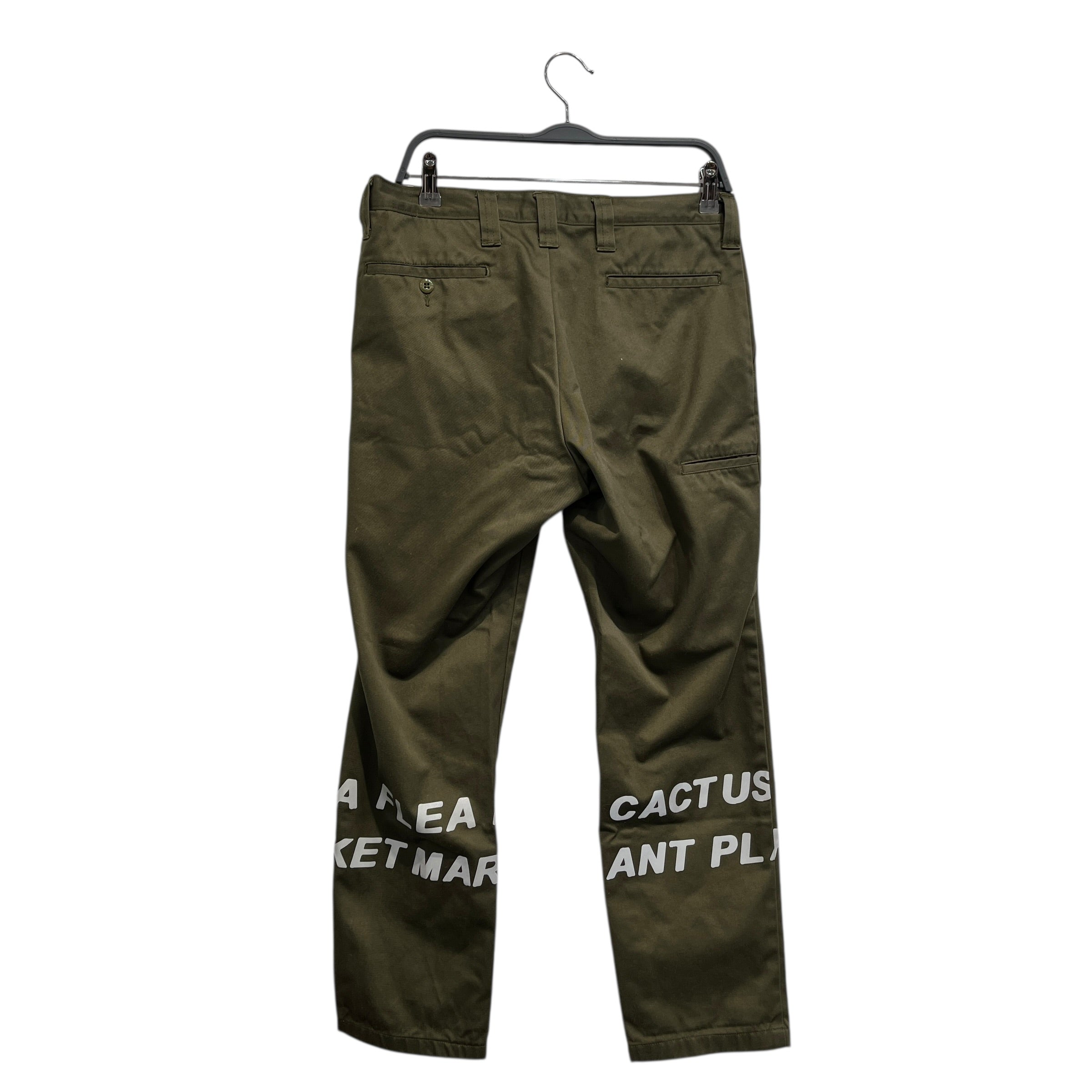 CACTUS PLANT FLEA MARKET/Pants/2/Cotton/GRN/hi-vis safety pant view 2
