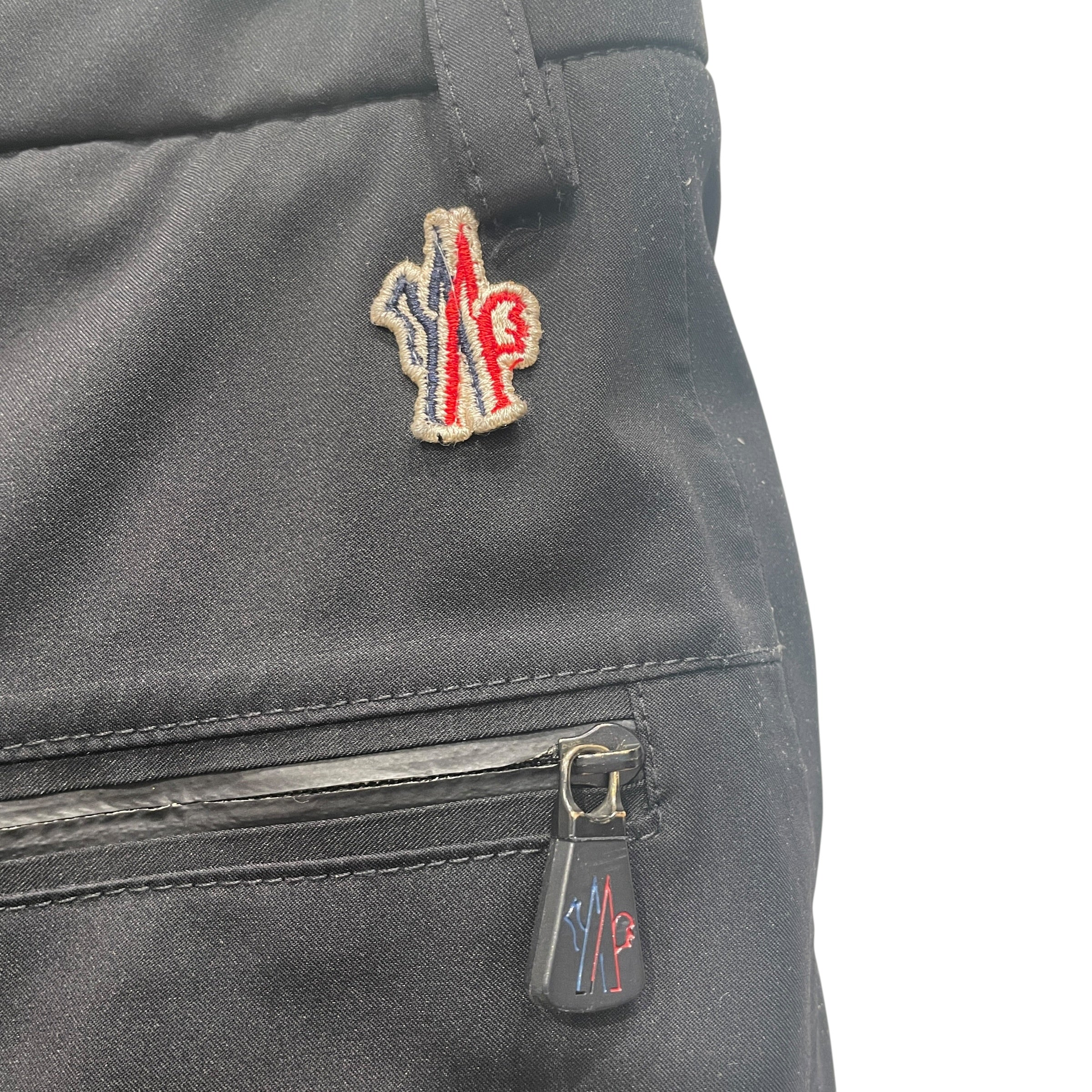 MONCLER/Bottoms/S/Polyester/BLK/FLARE SNOW PANTS view 6