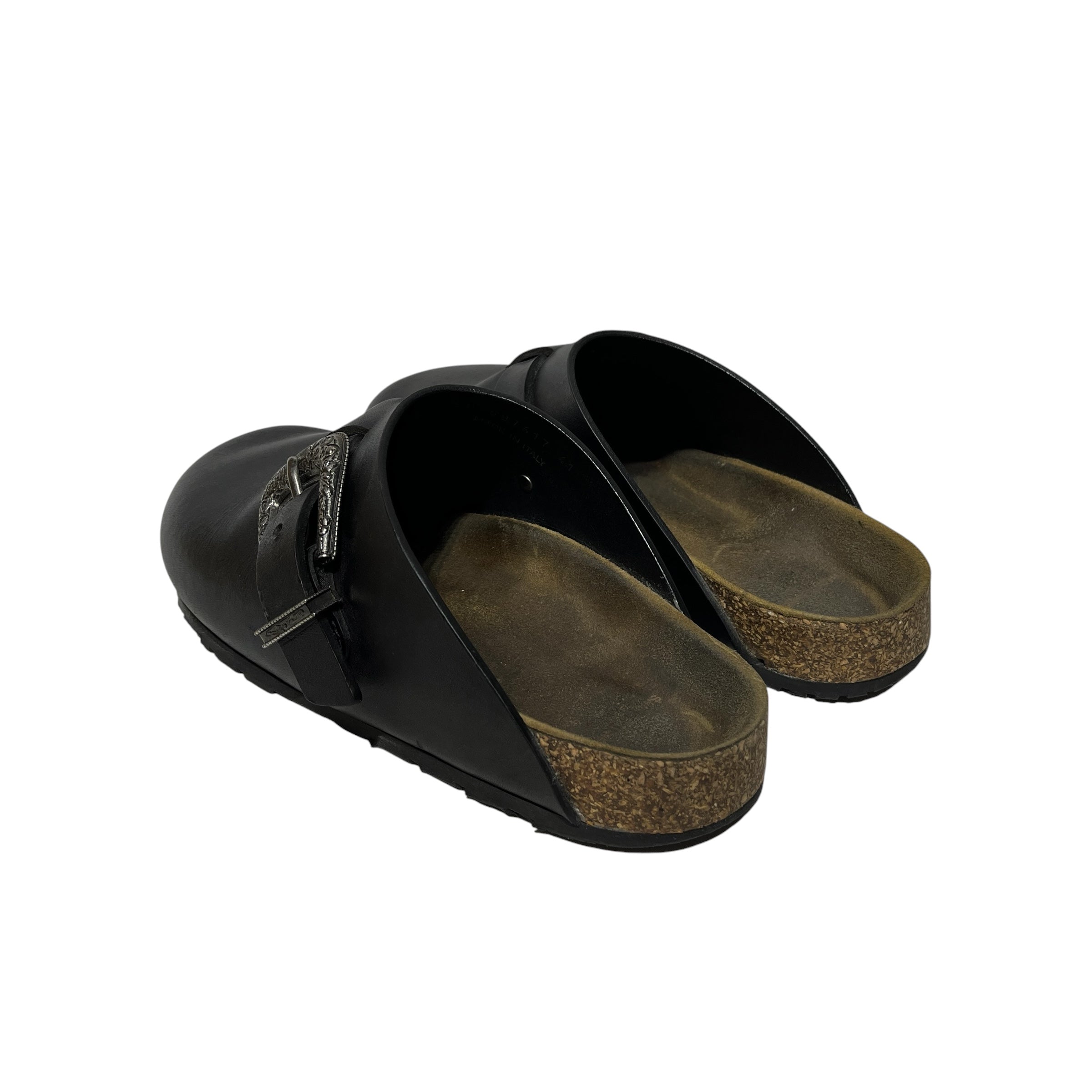 SAINT LAURENT/Sandals/US 8/Leather/BLK/AAAGY view 2