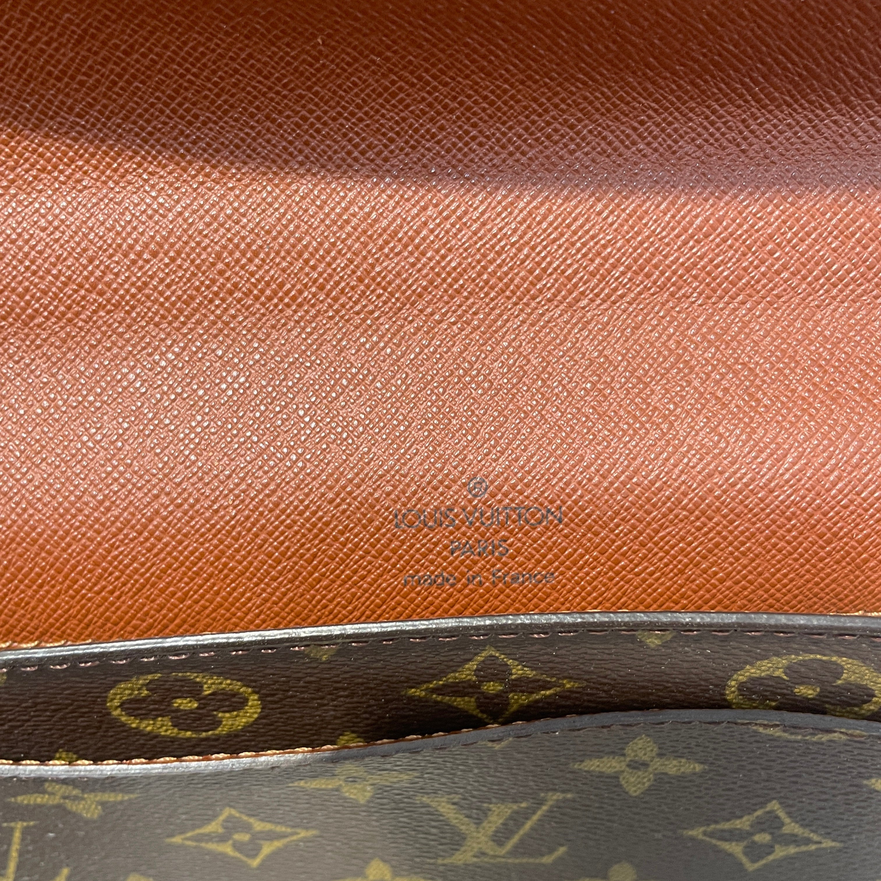 LOUIS VUITTON/Hand Bag/Monogram/Leather/BRW/Monogram Monceau 28 Bag view 7