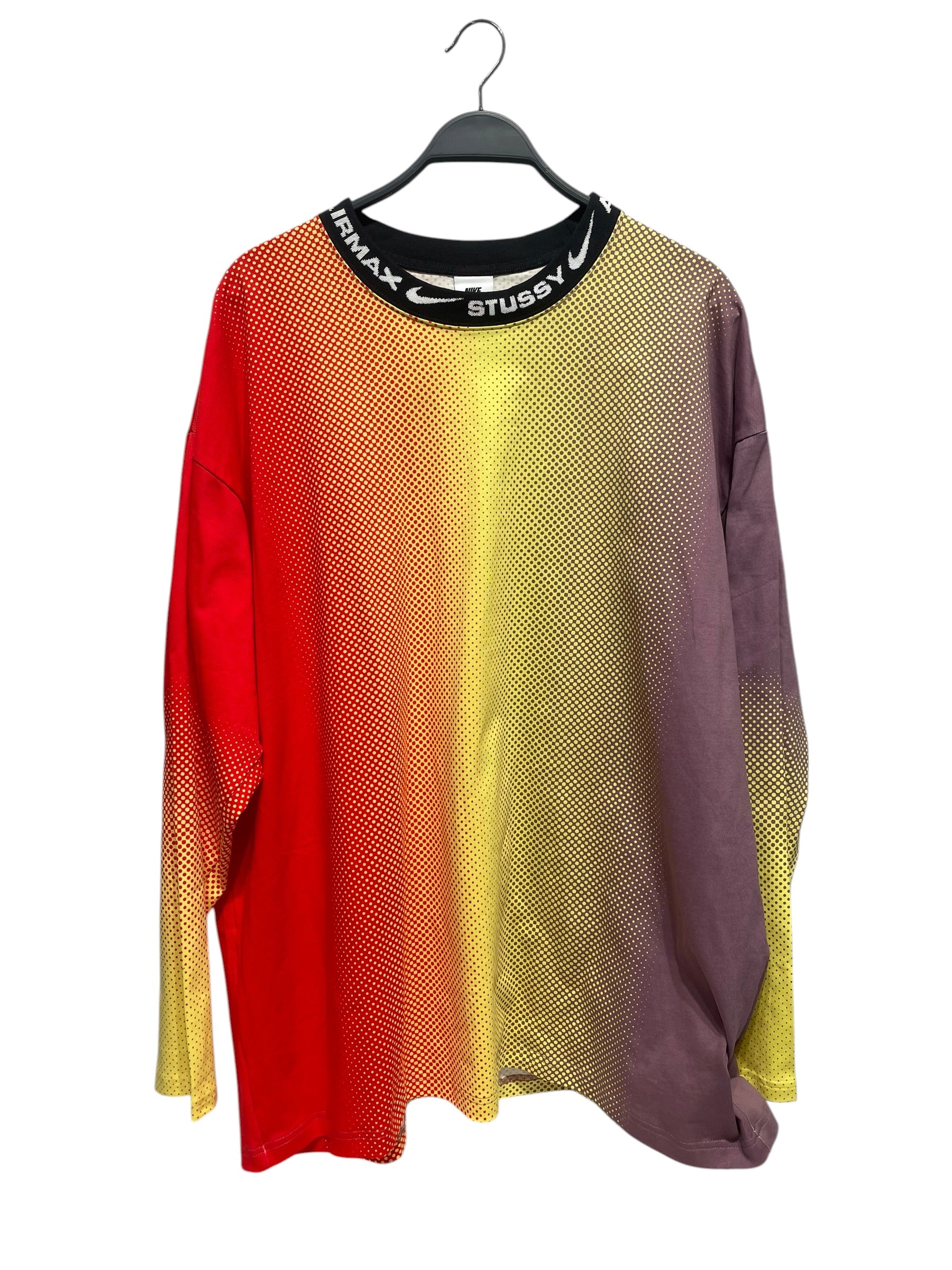 NIKE/STUSSY/LS T-Shirt/XL/Cotton/MLT/All Over Print/ view 2