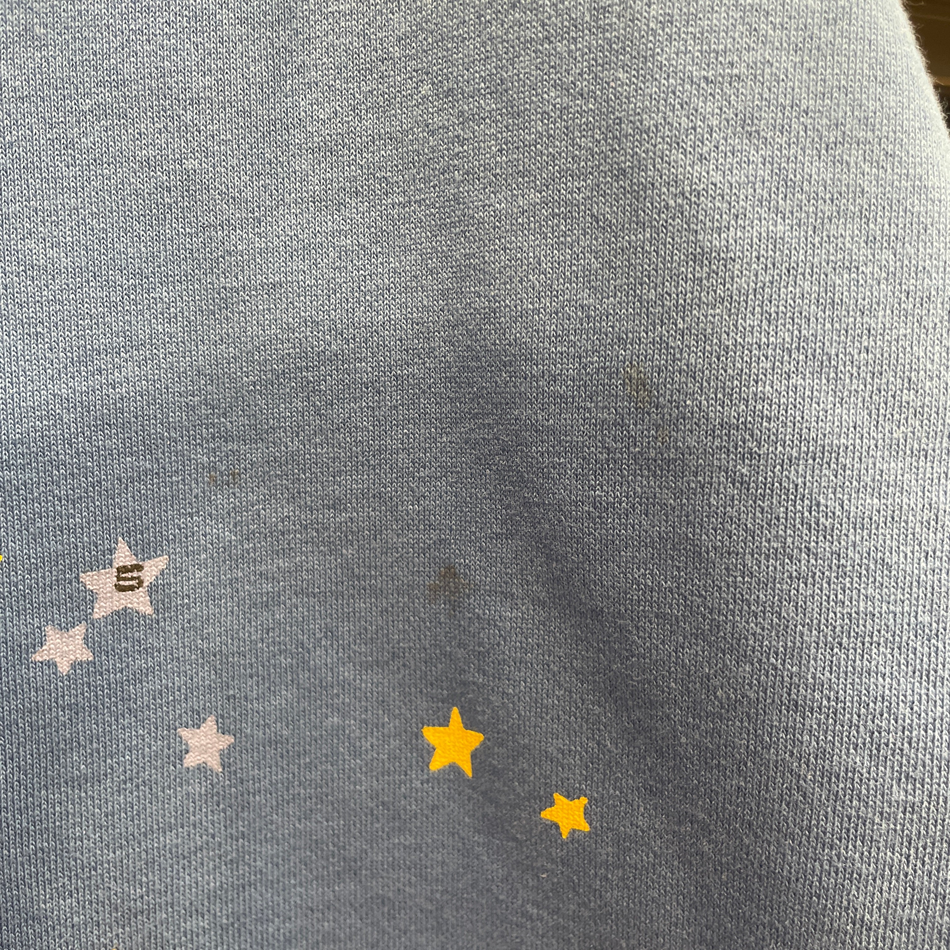 Sp5der/Hoodie/M/Graphic/Cotton/BLU/YELLOW LOGO/ STARS view 7