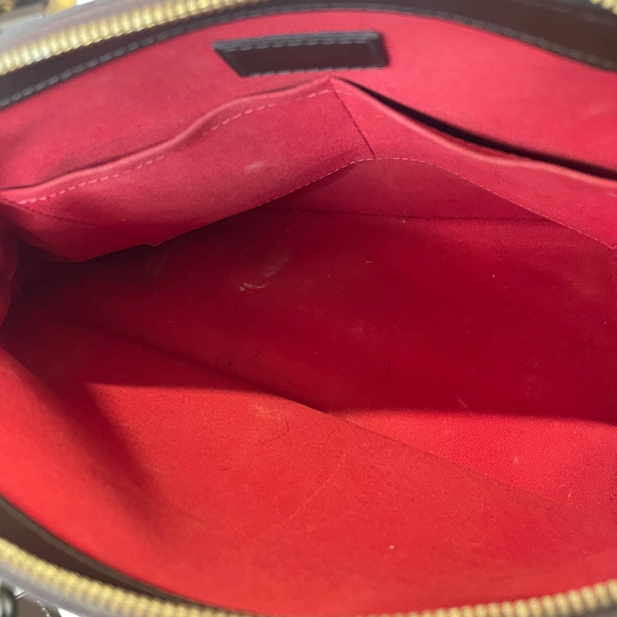 LOUIS VUITTON/Hand Bag/Monogram/Leather/BRW/Verona Ebene view 4