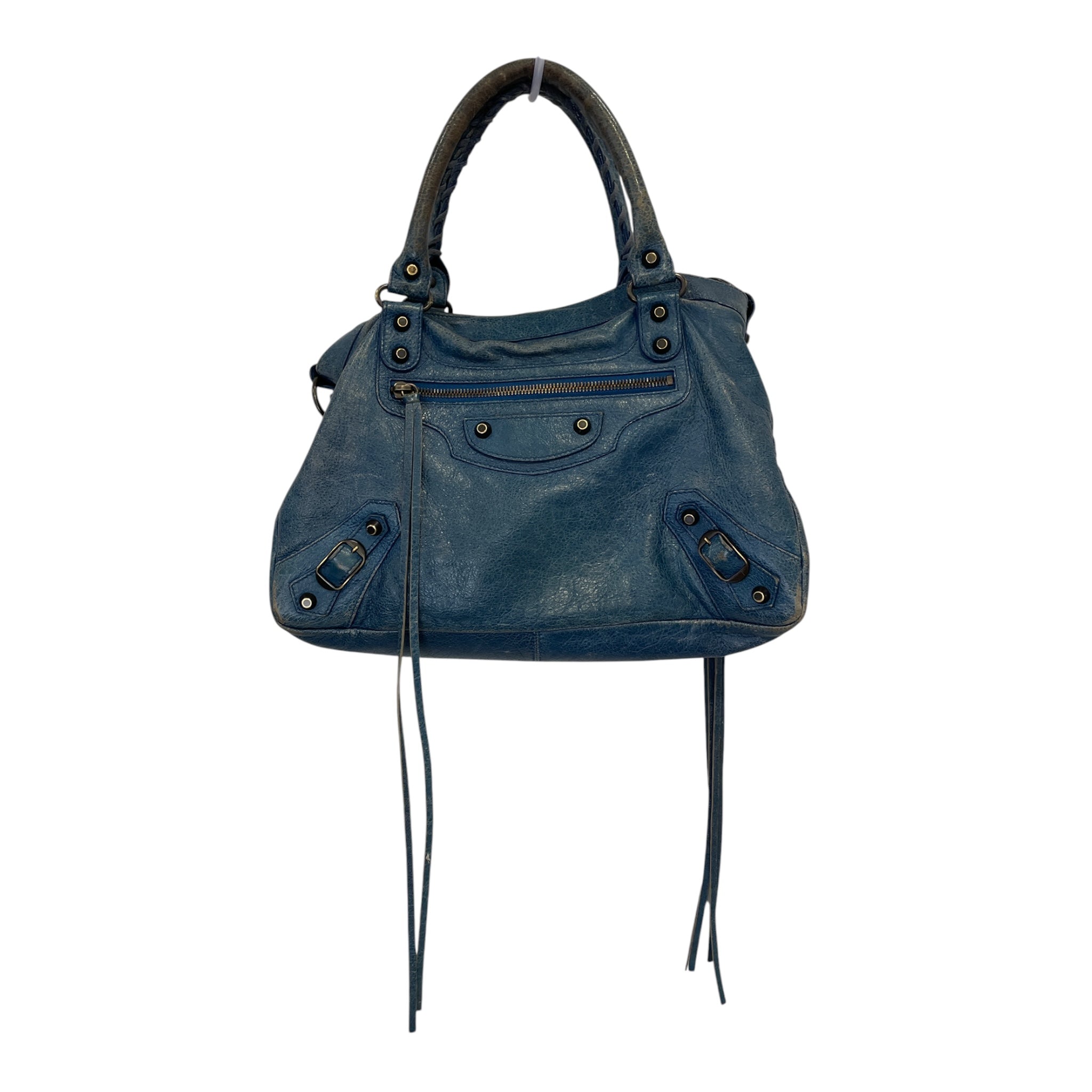 BALENCIAGA/Hand Bag/Leather/BLU/INDIGO, 3RMJBGM view 1