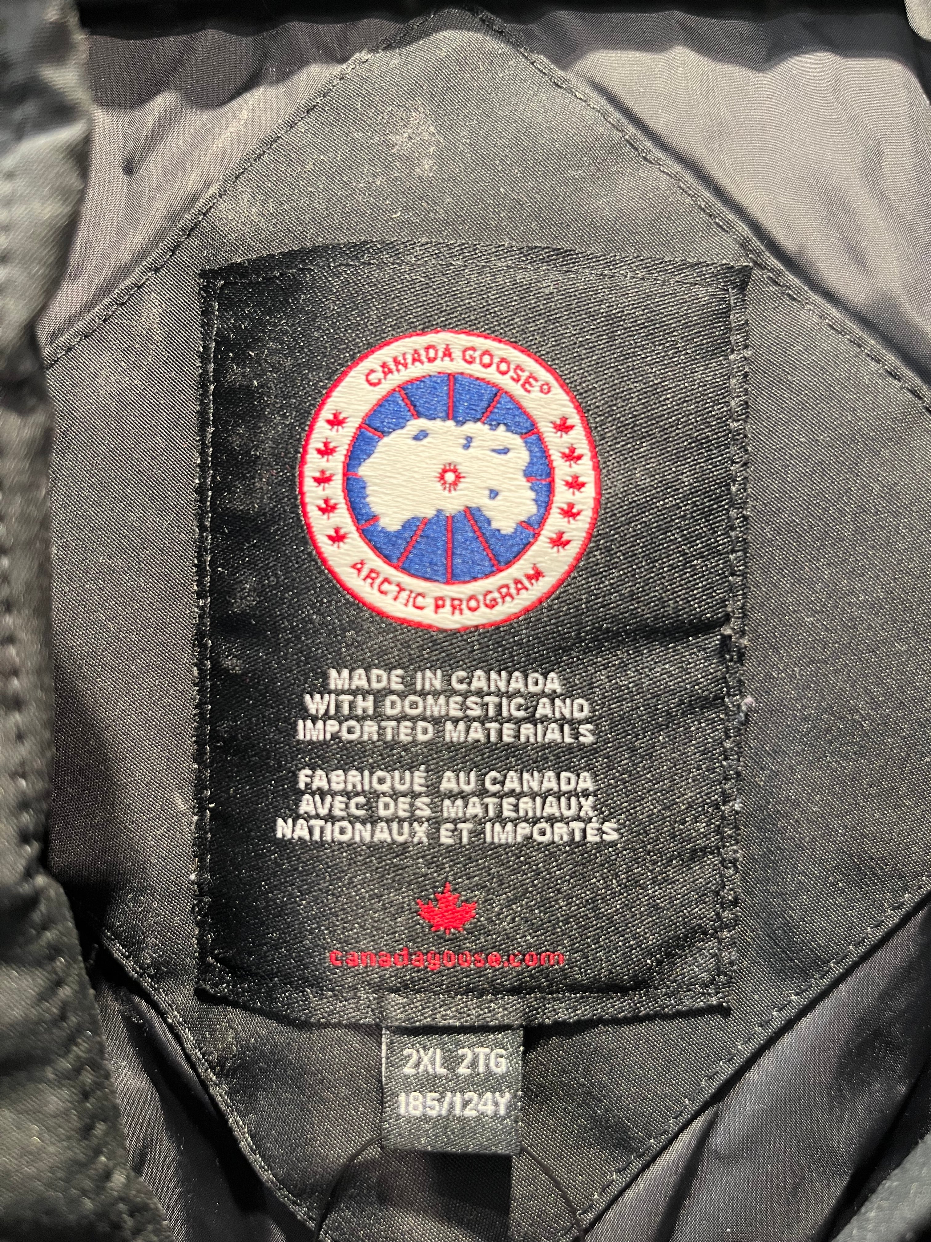 CANADA GOOSE/Mod Parka/XXL/Polyester/BLK/Big Silhouette/RN153934 macmillian parka view 3