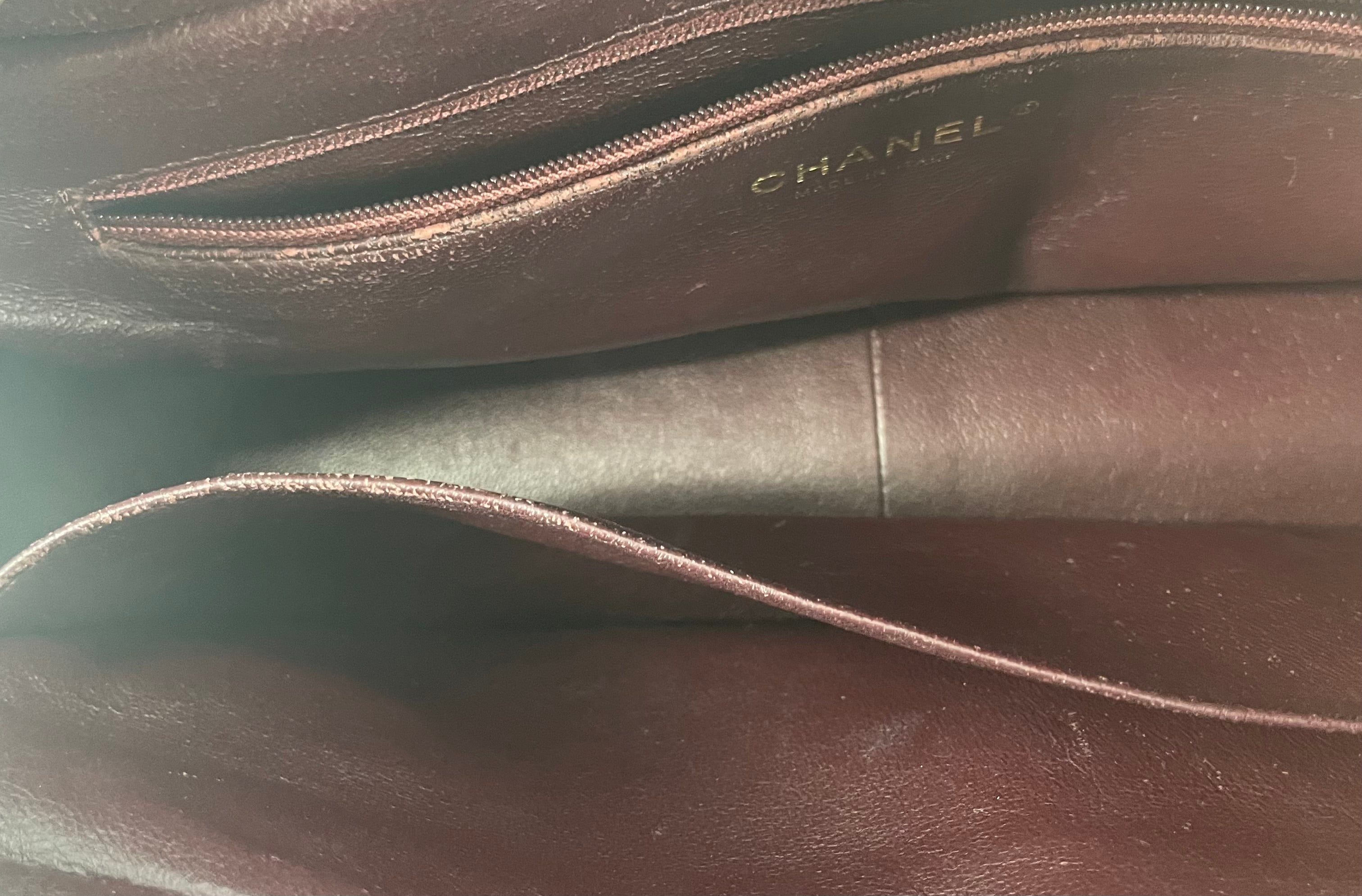 CHANEL/Cross Body Bag/Leather/BLK/19474136 view 5