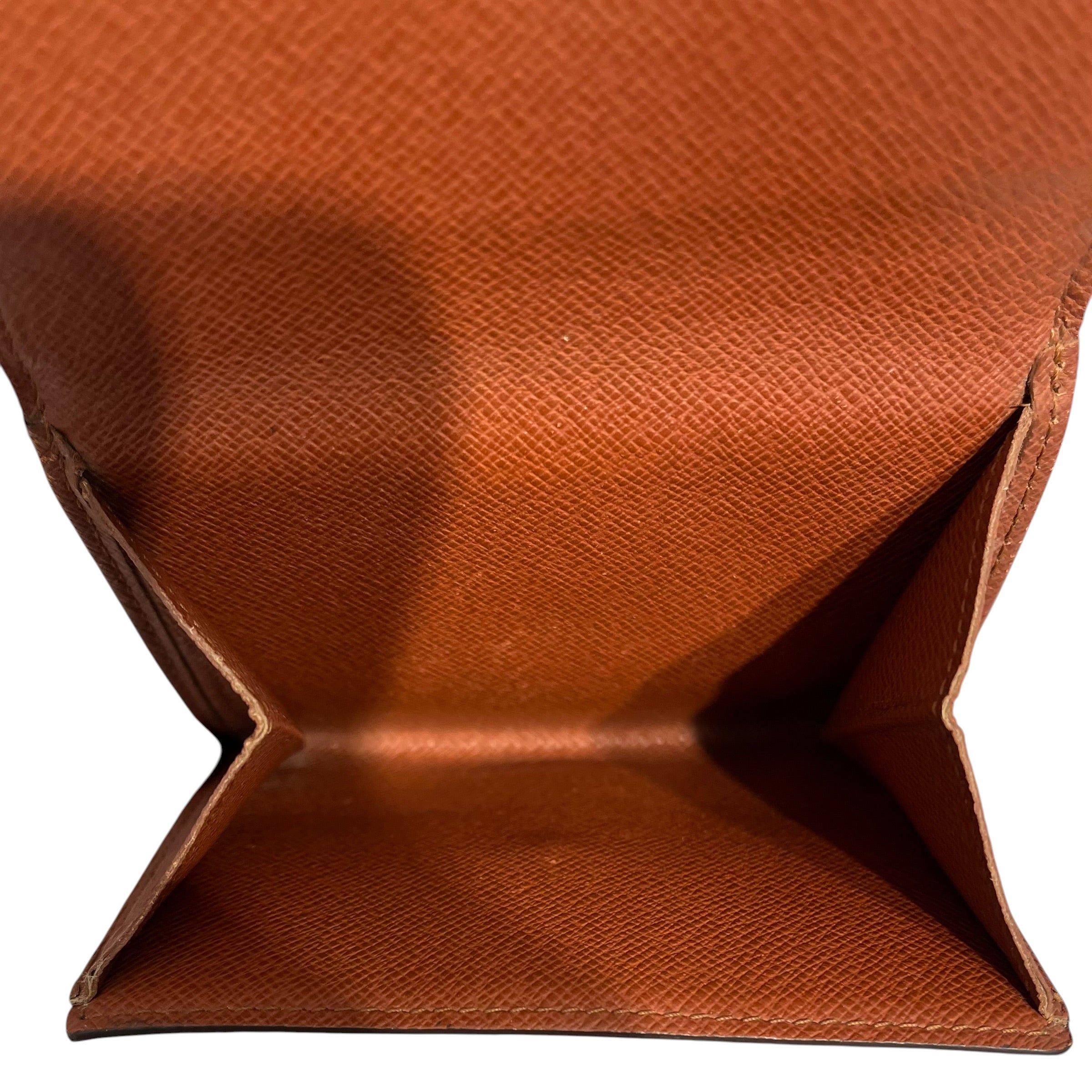 LOUIS VUITTON/Trifold Wallet/Monogram/Leather/BRW/ view 4