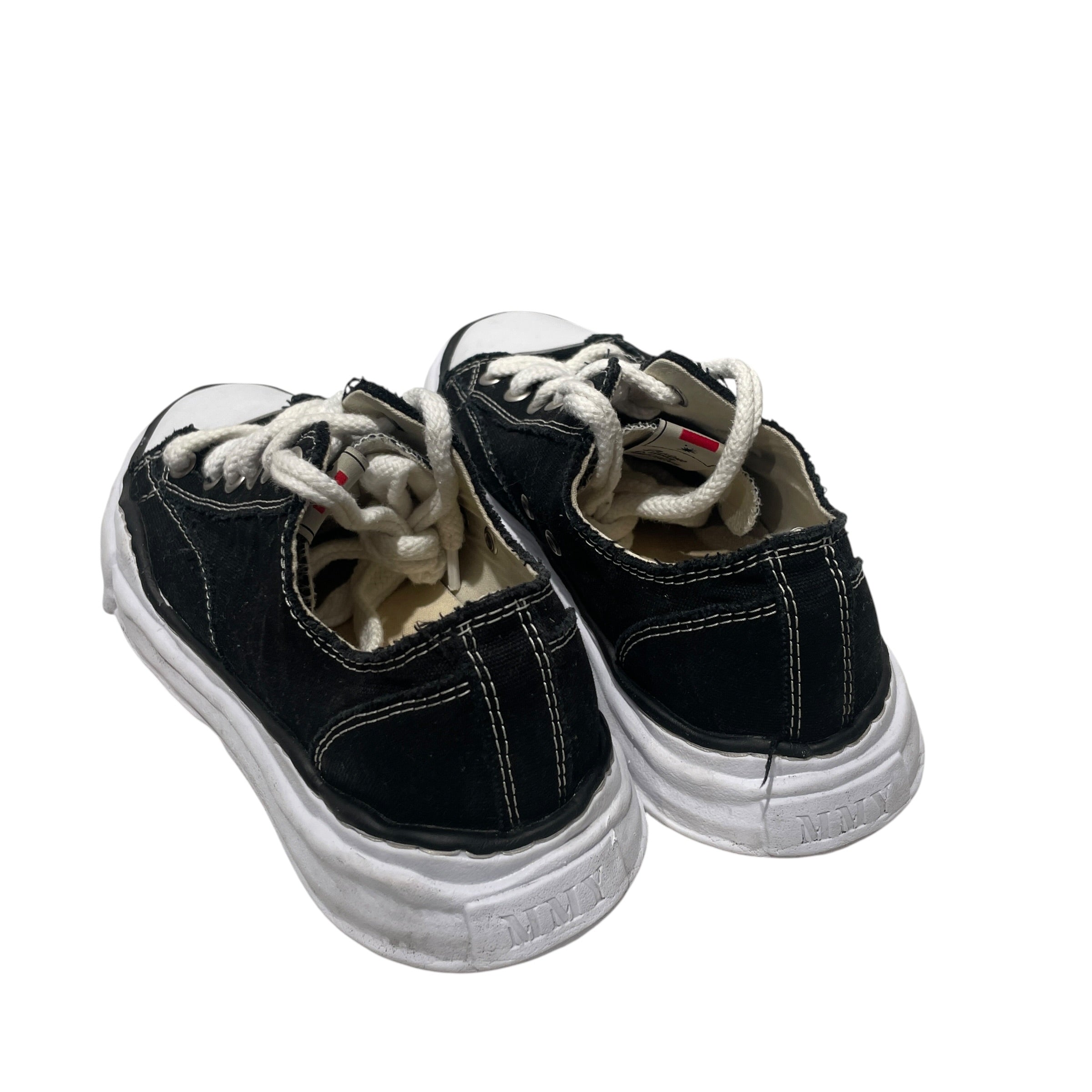 MIHARA YASUHIRO/Low-Sneakers/US 11/Cotton/BLK/ view 2