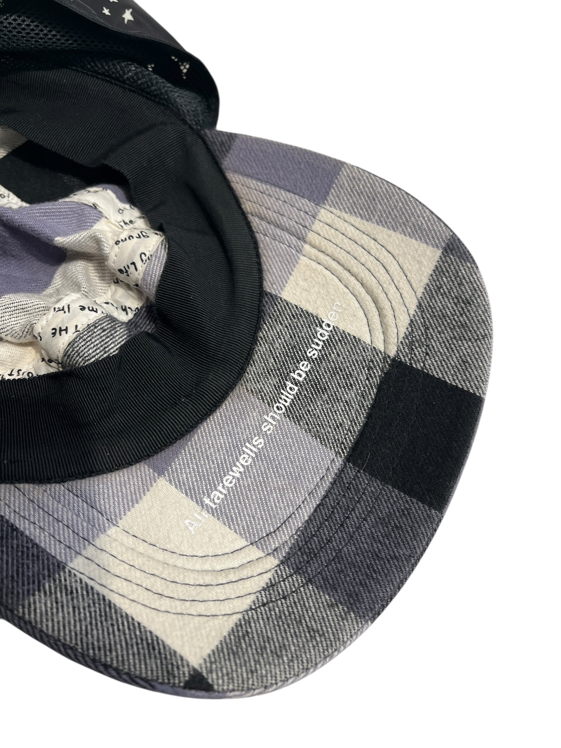 TAKAHIROMIYASHITA TheSoloist./Cap/M/Hombre Check/Cotton/GRY/STAR MESH NECK COVER view 4