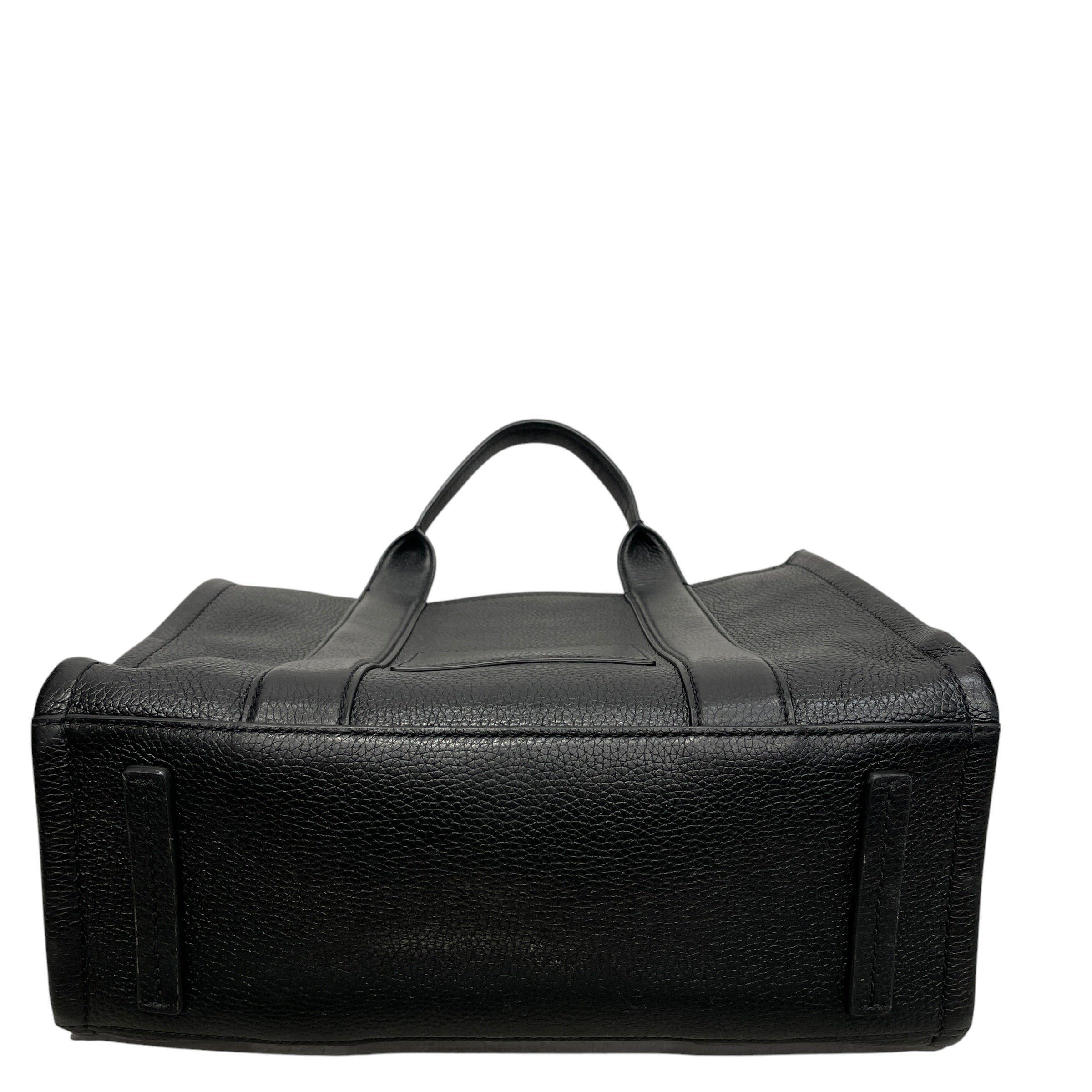 MARC JACOBS/Tote Bag/Leather/BLK/FLAT HANDLES BIG TOTE view 3