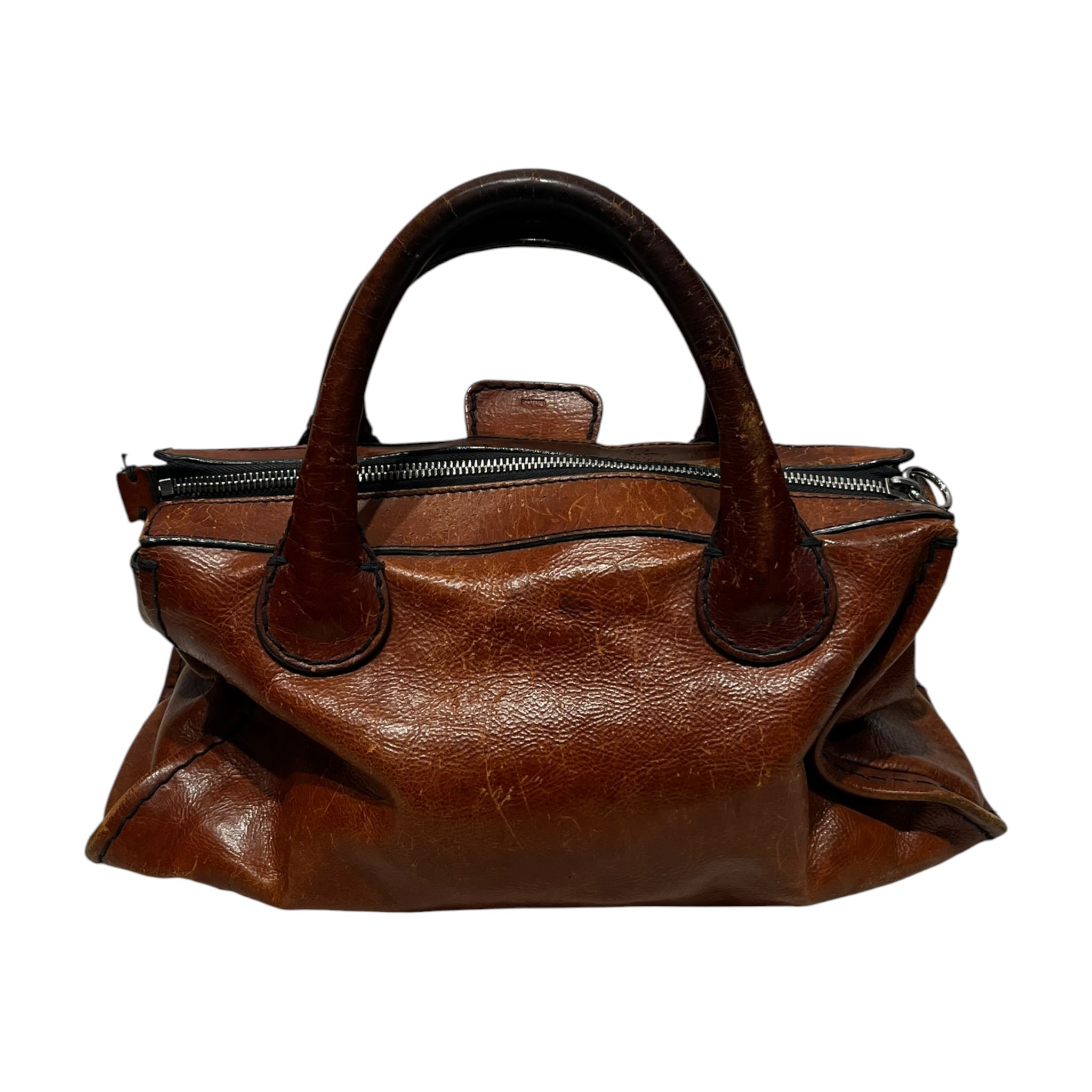 Chloe/Hand Bag/Leather/BRW/EDITH view 2