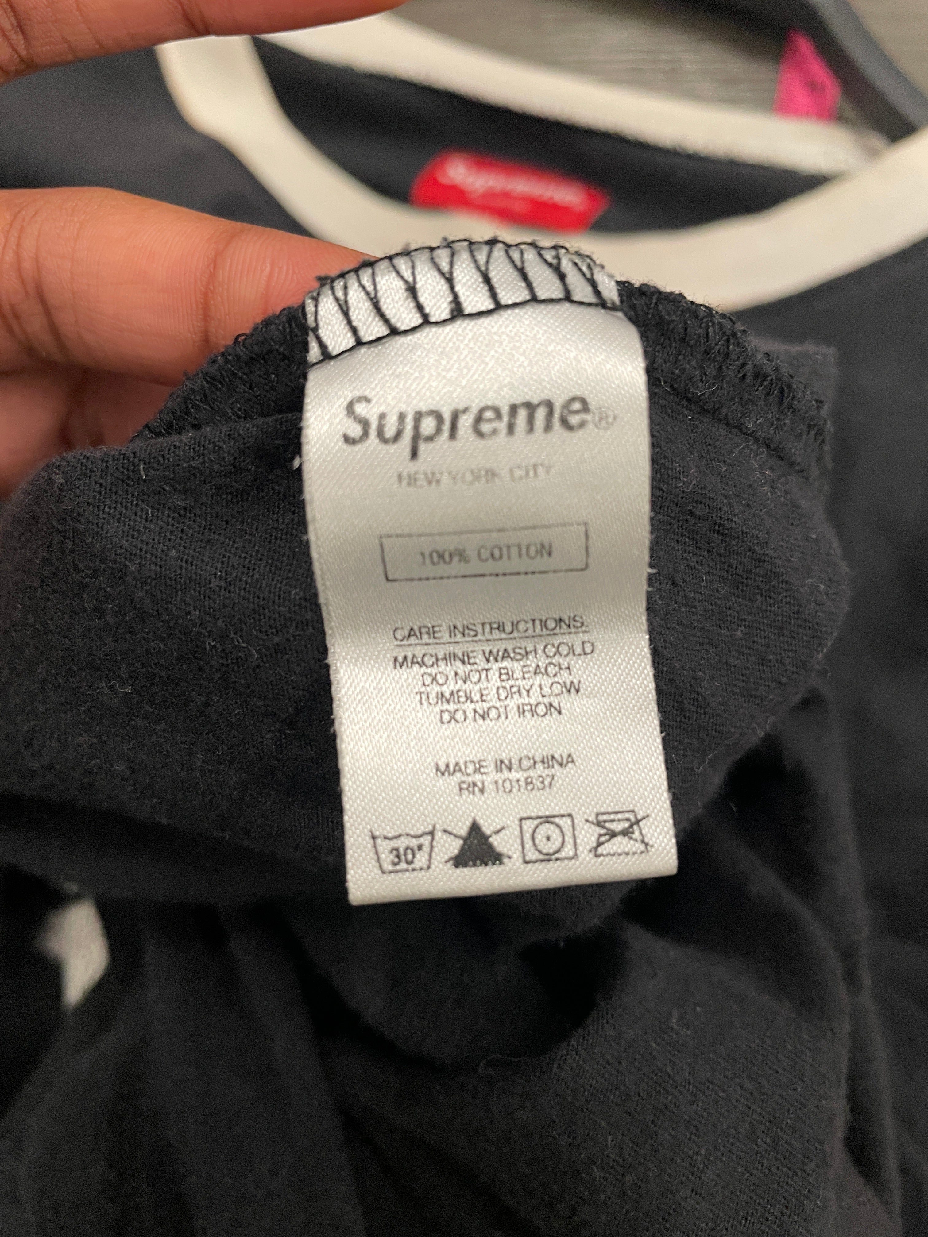 Supreme/T-Shirt/M/Cotton/BLK/Graphic/VELVET UNDERGROUND view 4
