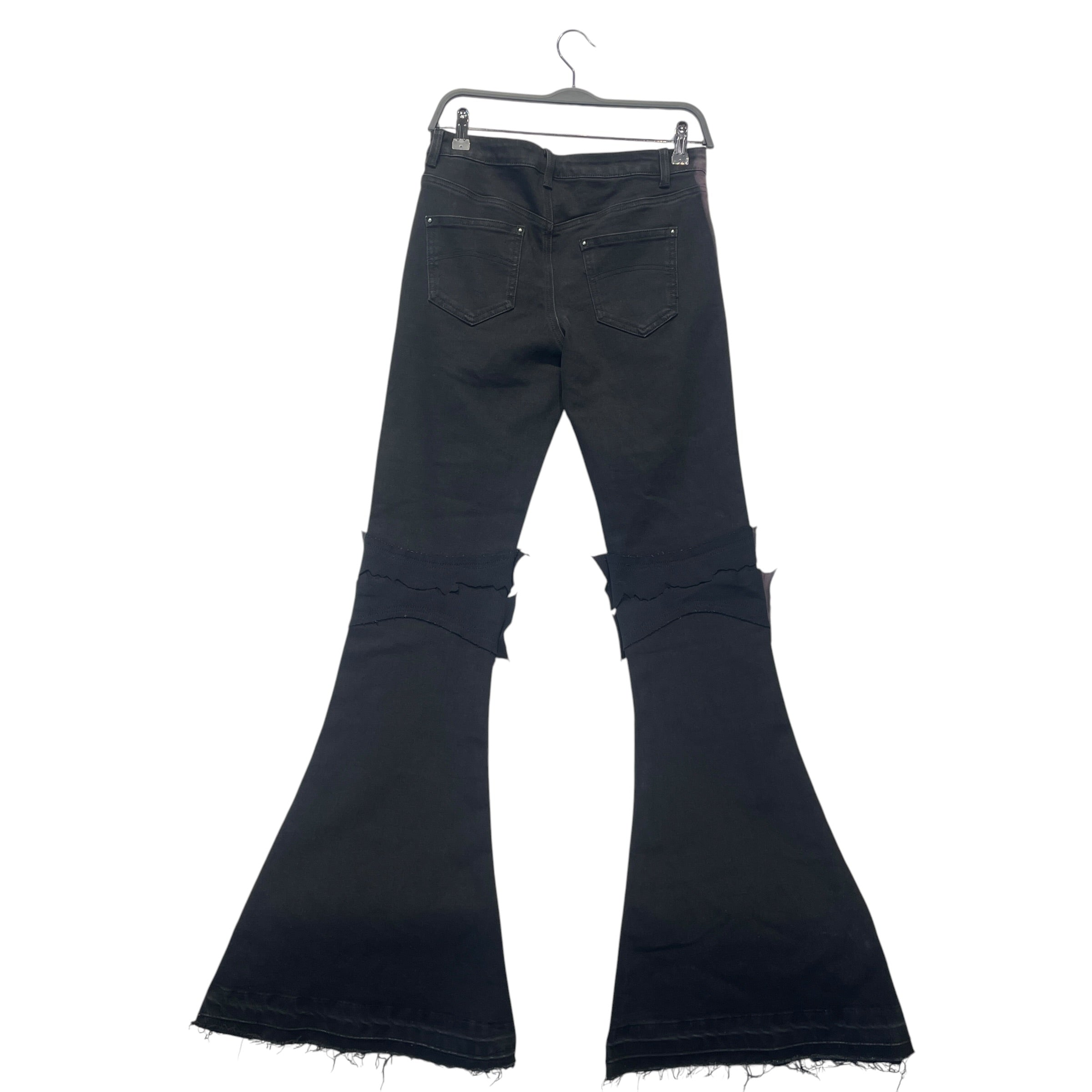 RUI/Bottoms/L/Cotton/BLK/RIPPED/FADED PURPLE view 2
