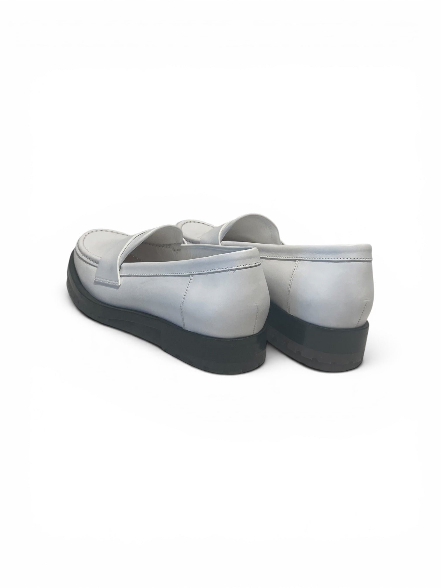 MANOLO BLAHNIK/Loafers/EU 42/Leather/WHT/Leather Loafer view 2
