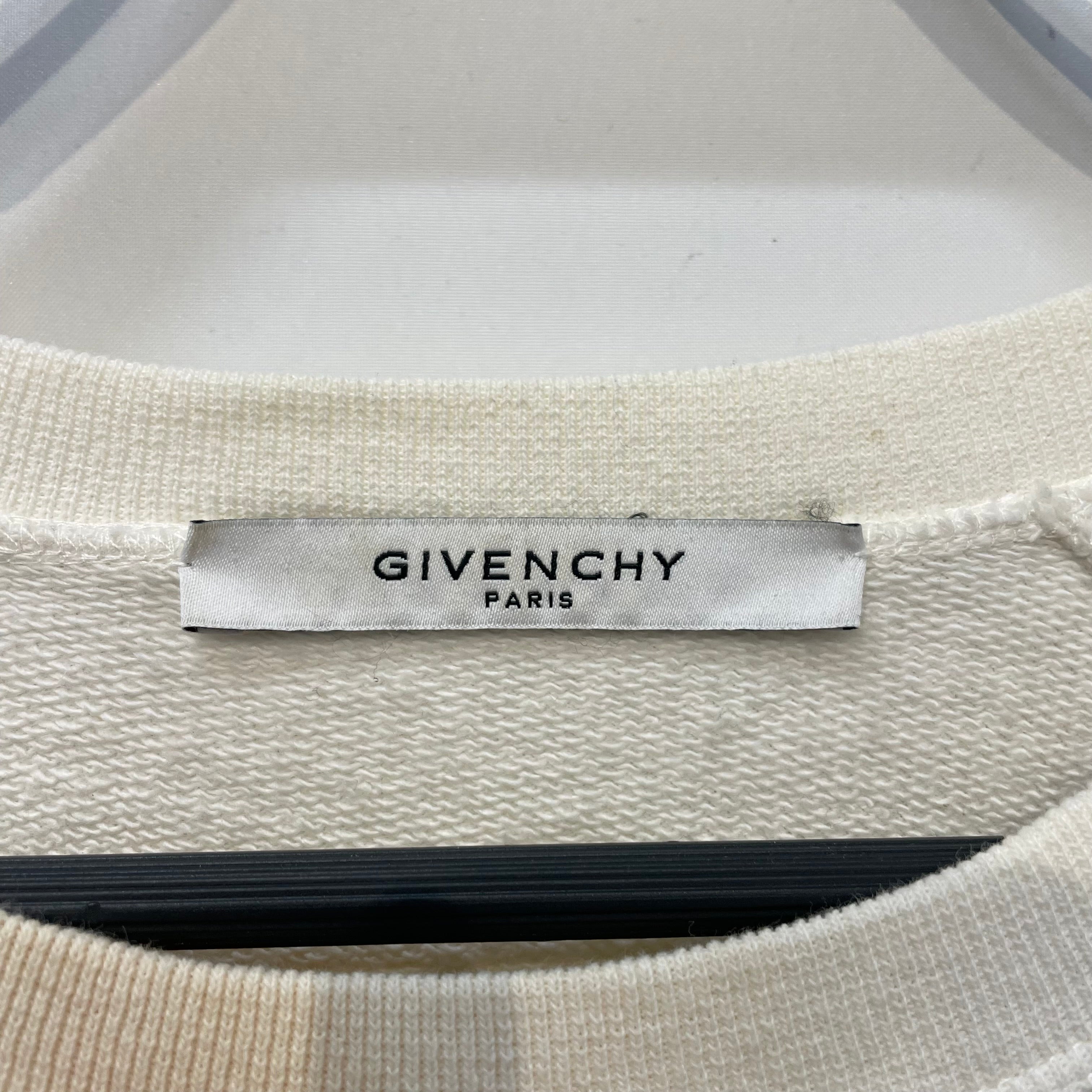 GIVENCHY/Sweatshirt/L/Graphic/Cotton/WHT/ view 3