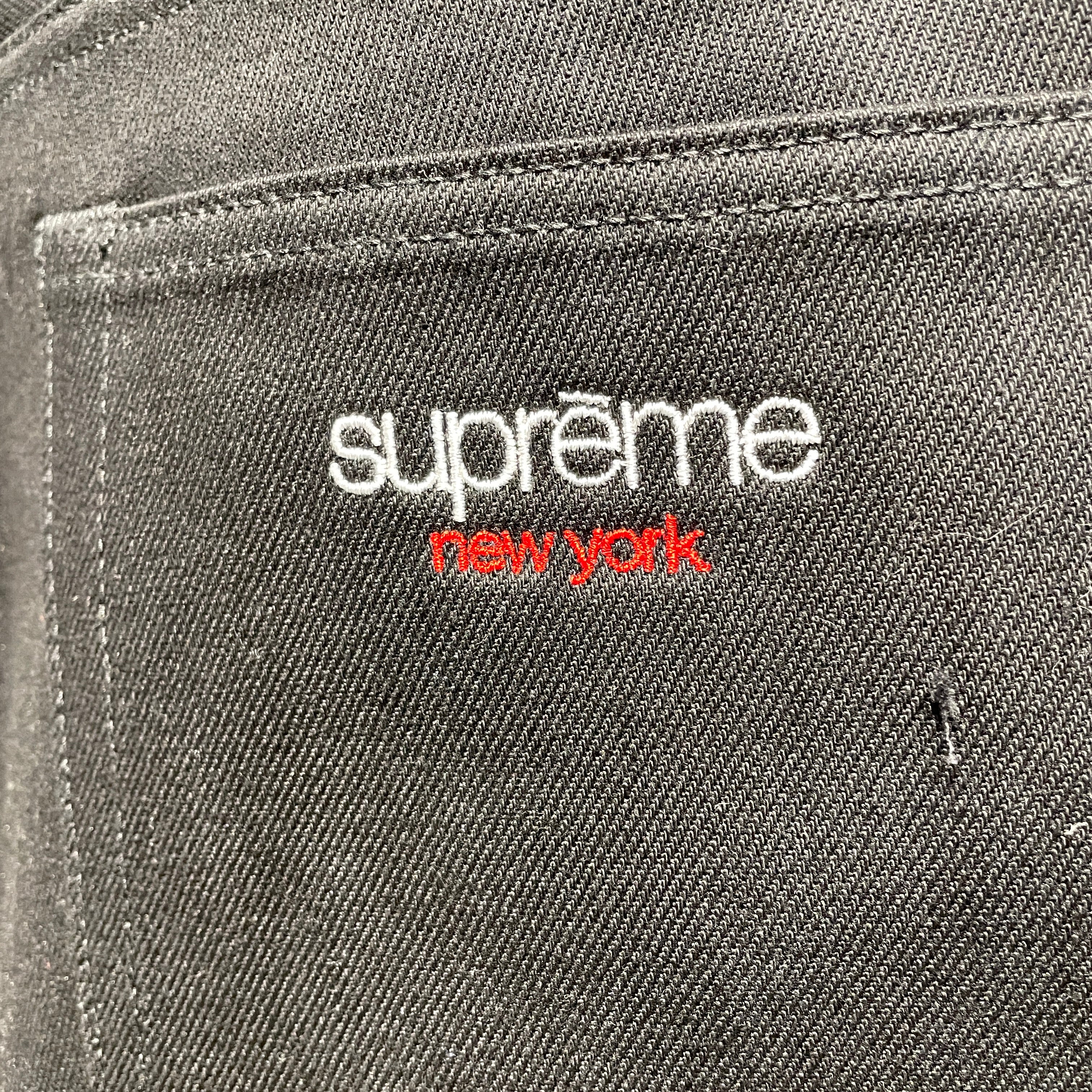 Supreme/Shorts/30/Cotton/BLK/Rigid Baggy Selvedge Jorts view 4