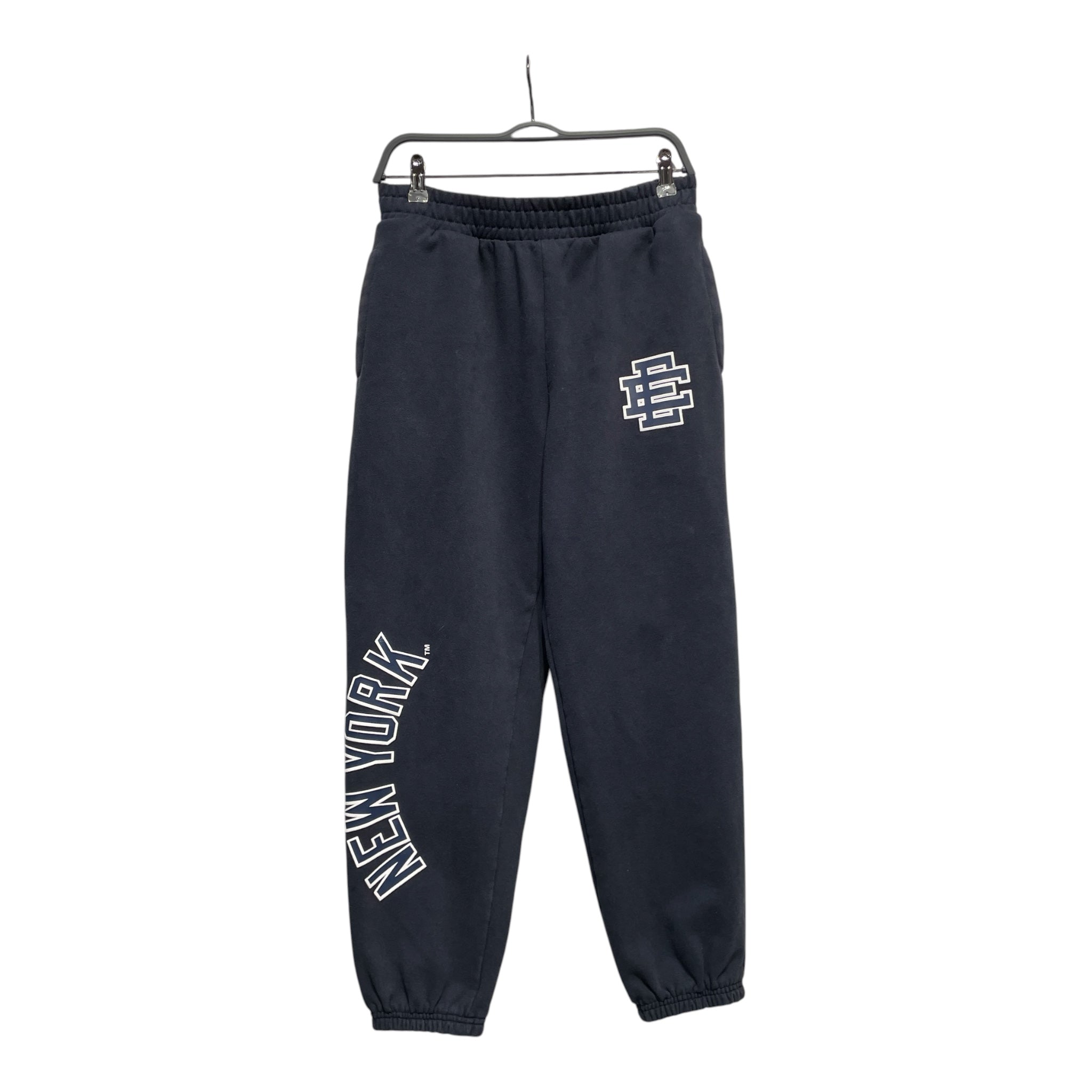 Eric Emanuel/NEW ERA/Pants/L/Cotton/NVY/Graphic/NEW YORK SWEATPANTS view 1