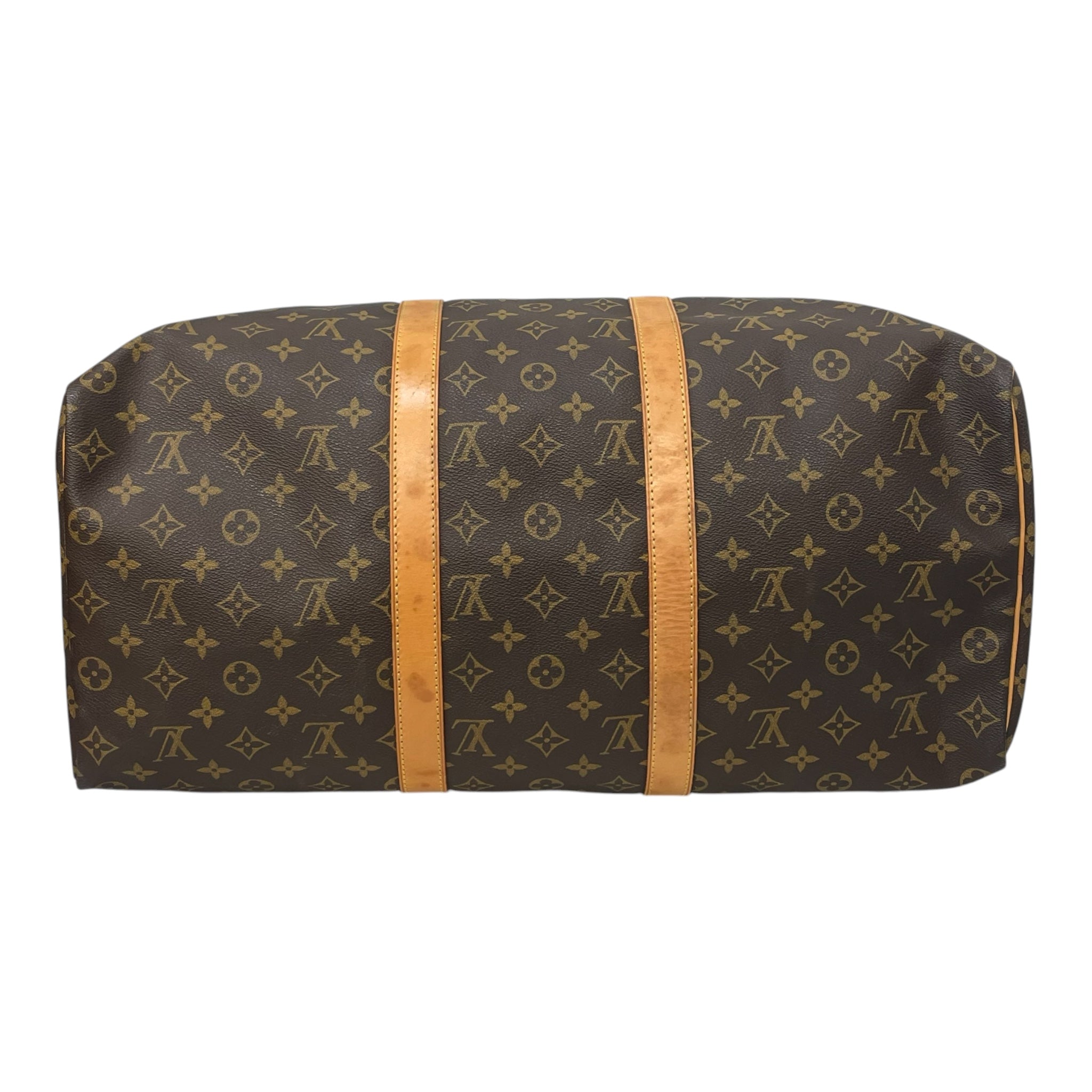 LOUIS VUITTON/Luggage/Monogram/Leather/BRW/KEEPALL 50 view 4