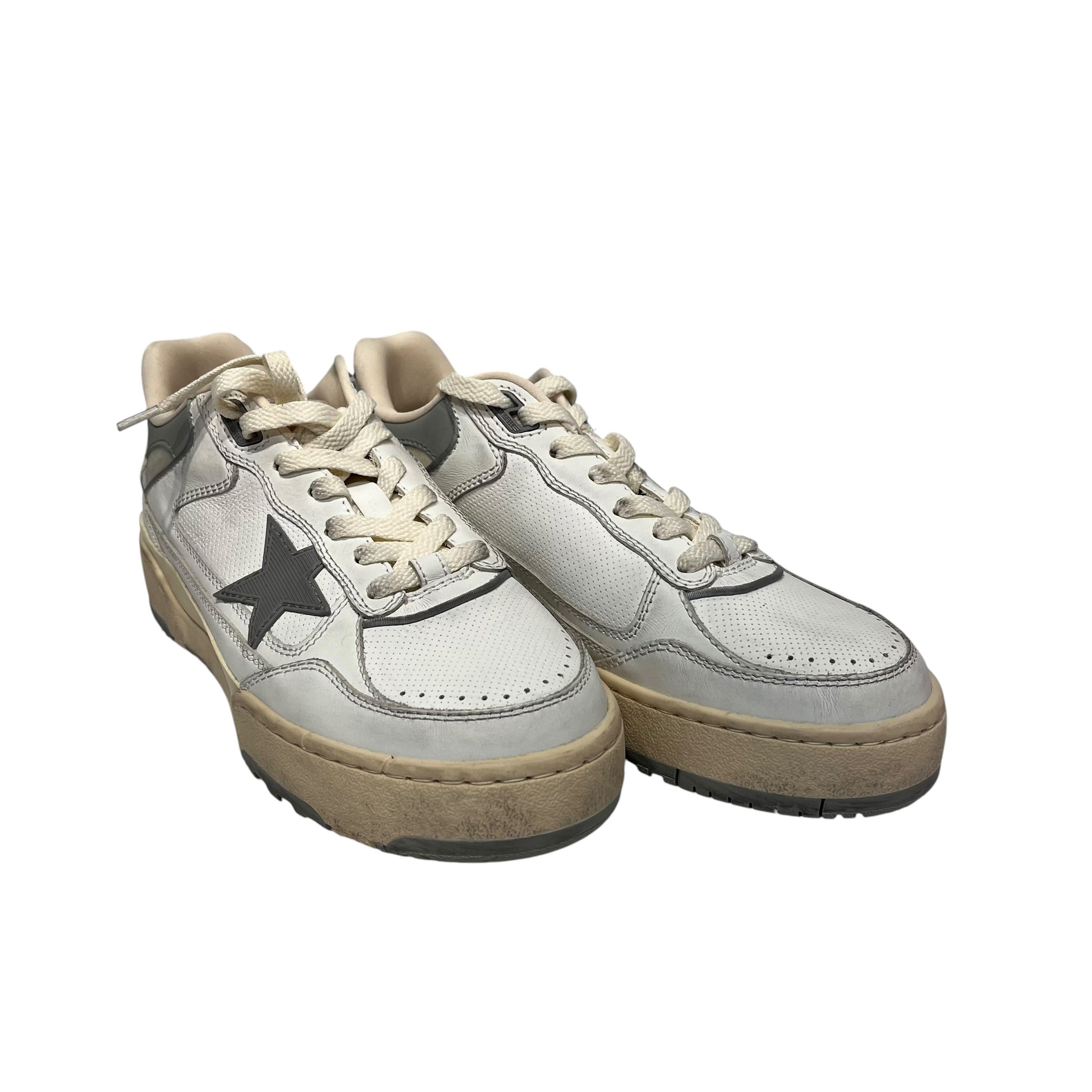 GOLDEN GOOSE/Low-Sneakers/EU 39/Leather/WHT/ view 1