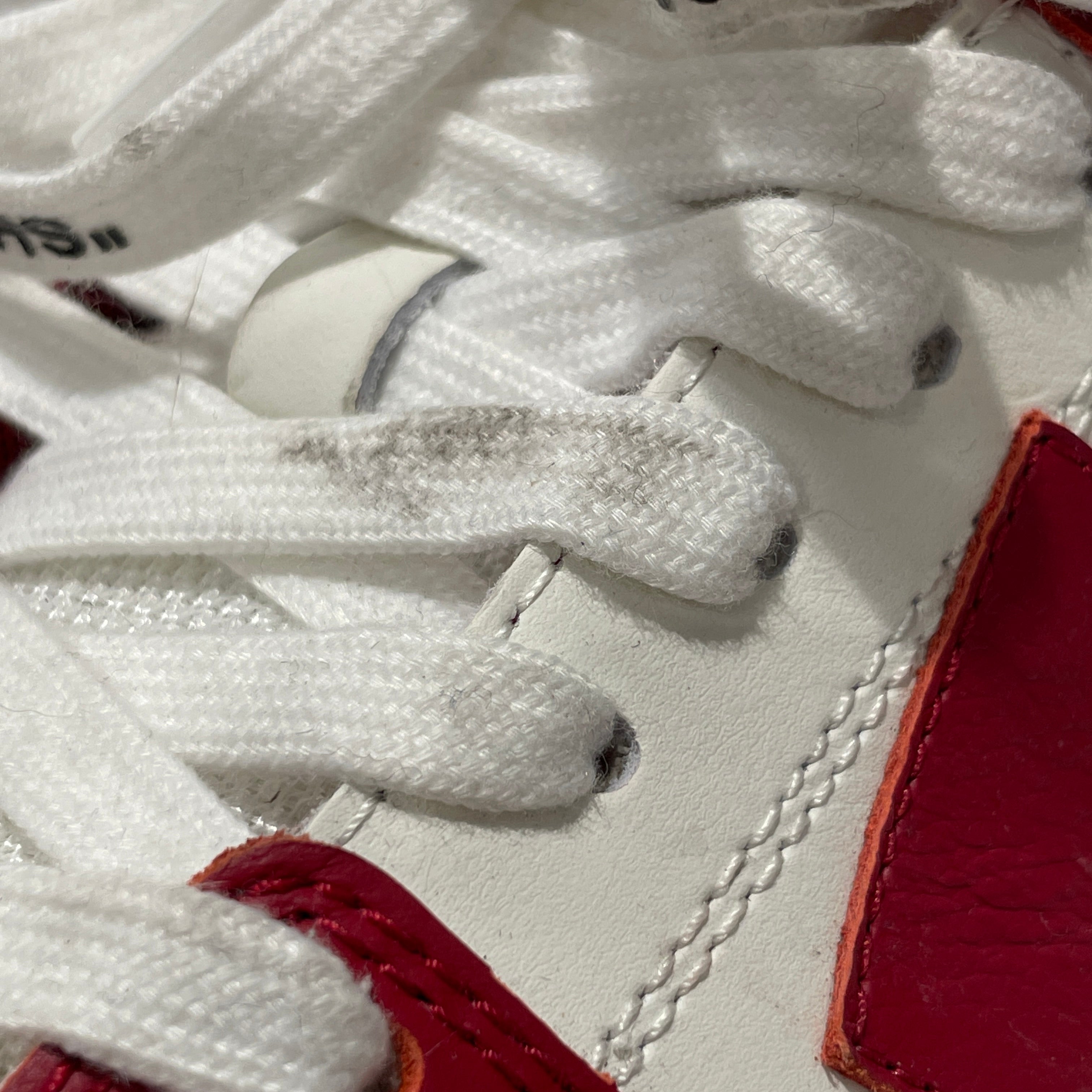 OFF-WHITE/Low-Sneakers/EU 38/Leather/RED/ view 4