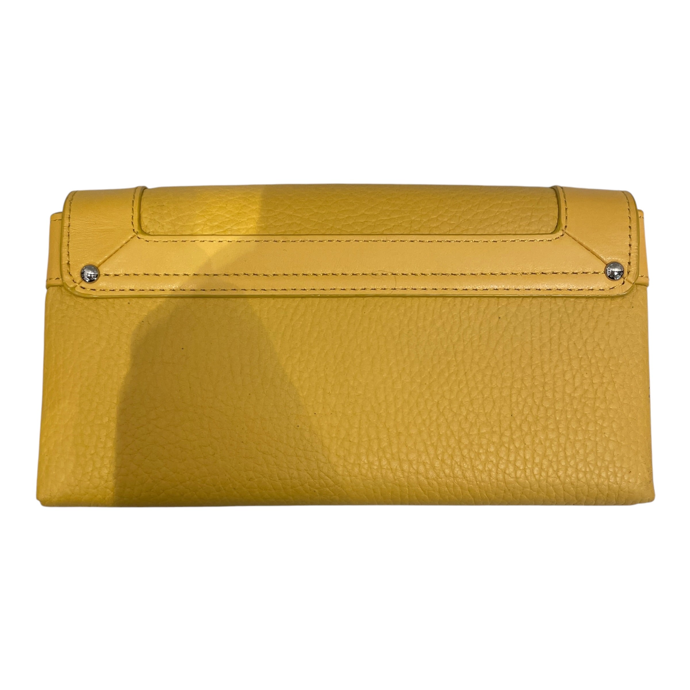 COACH/Long Wallet/Leather/YEL/L's/ view 2