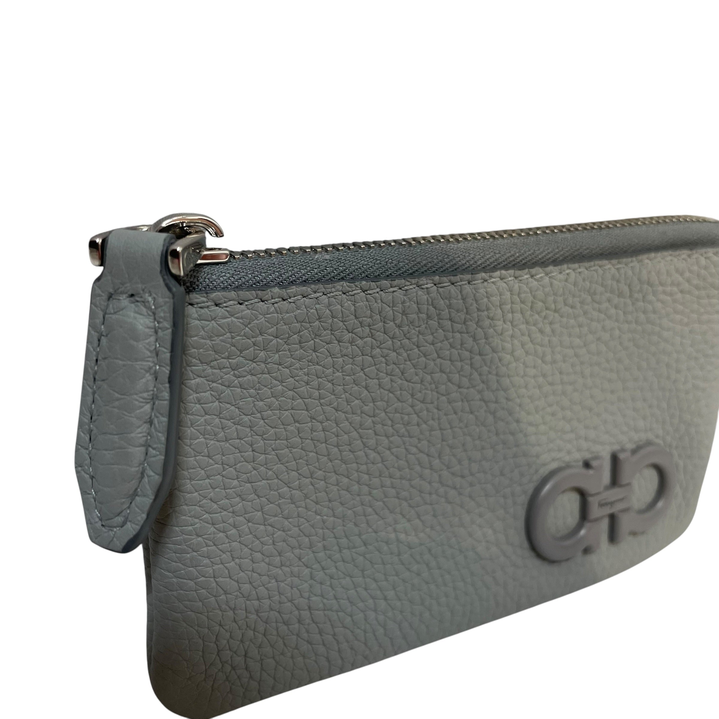 Salvatore Ferragamo/Coin Wallet/Leather/GRY/L's/COIN POUCH view 6