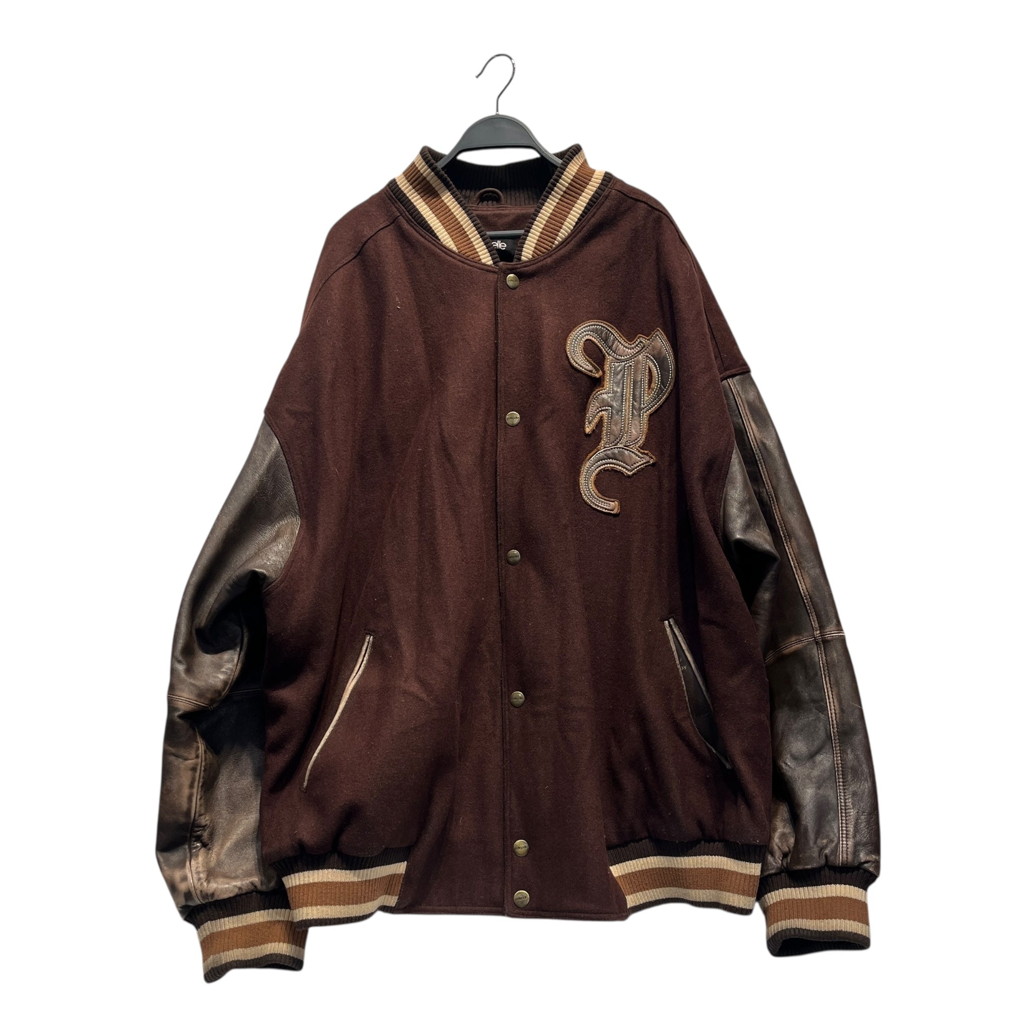Pelle Pelle/Jacket/XXXXL/Wool/BRW/VARSITY JCKT view 1