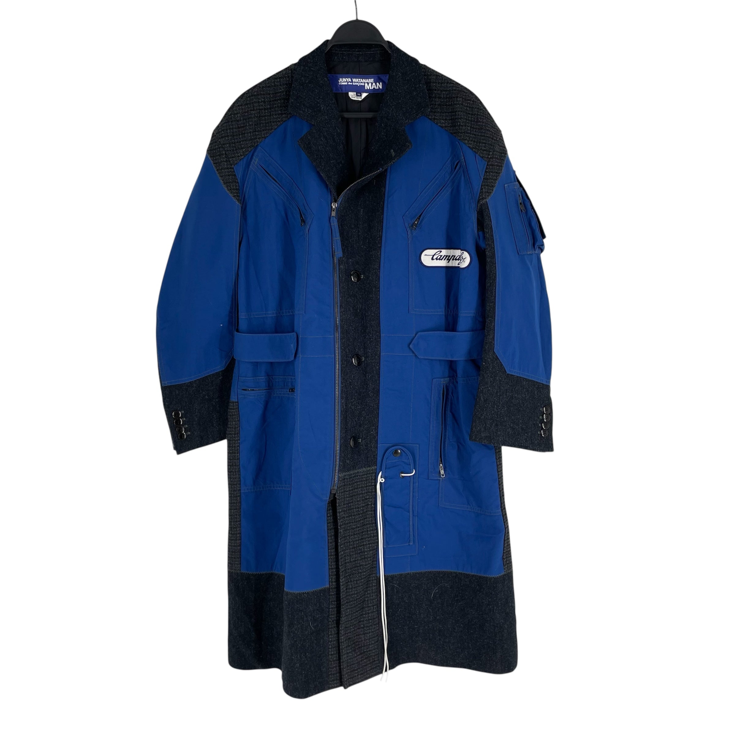 JUNYA WATANABE COMME des GARCONS MAN/Coat/XS/Blue/Nylon/WF-C002-051 view 1