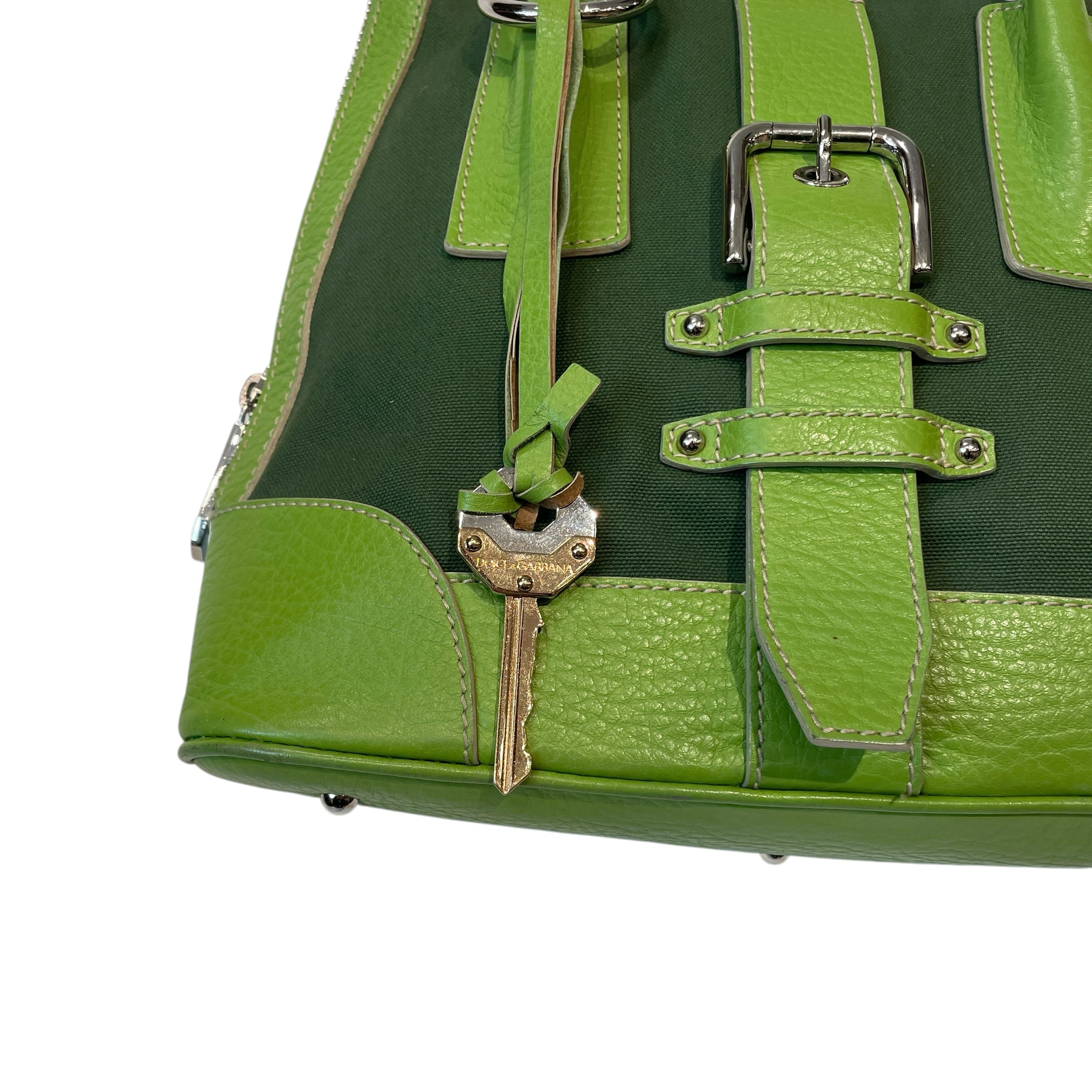 DOLCE&GABBANA/Hand Bag/Leather/GRN/Y2K TOP HANDLE / KEY HARDWARE view 2